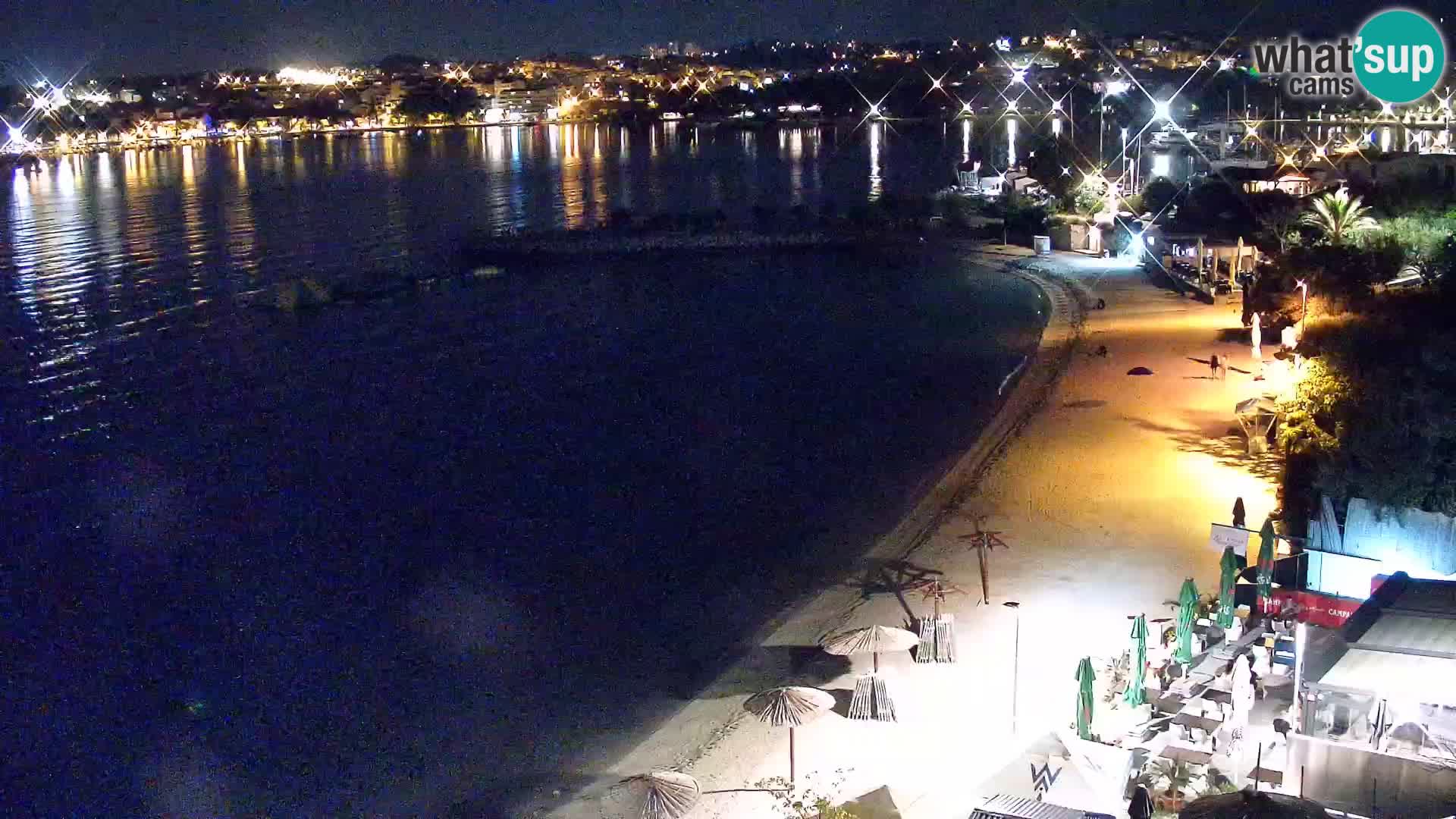 Web kamera Plaža Podstrana – Pogled uživo