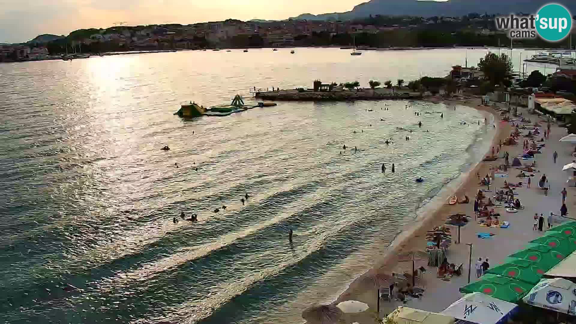 Webcam Playa de Podstrana – Vista en directo desde Hotel Split