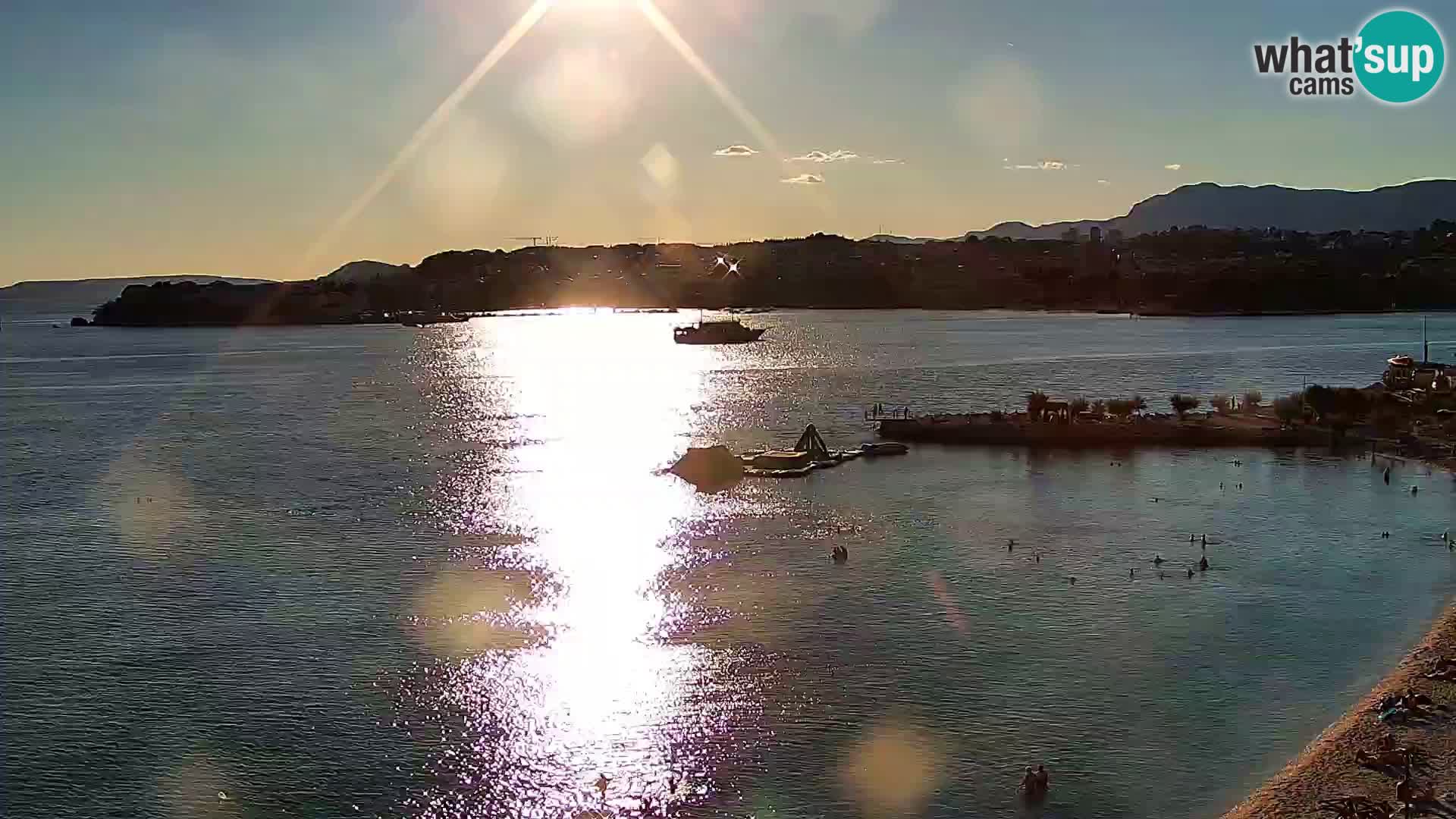 Webcam Spiaggia di Podstrana – Diretta dall’Hotel Split