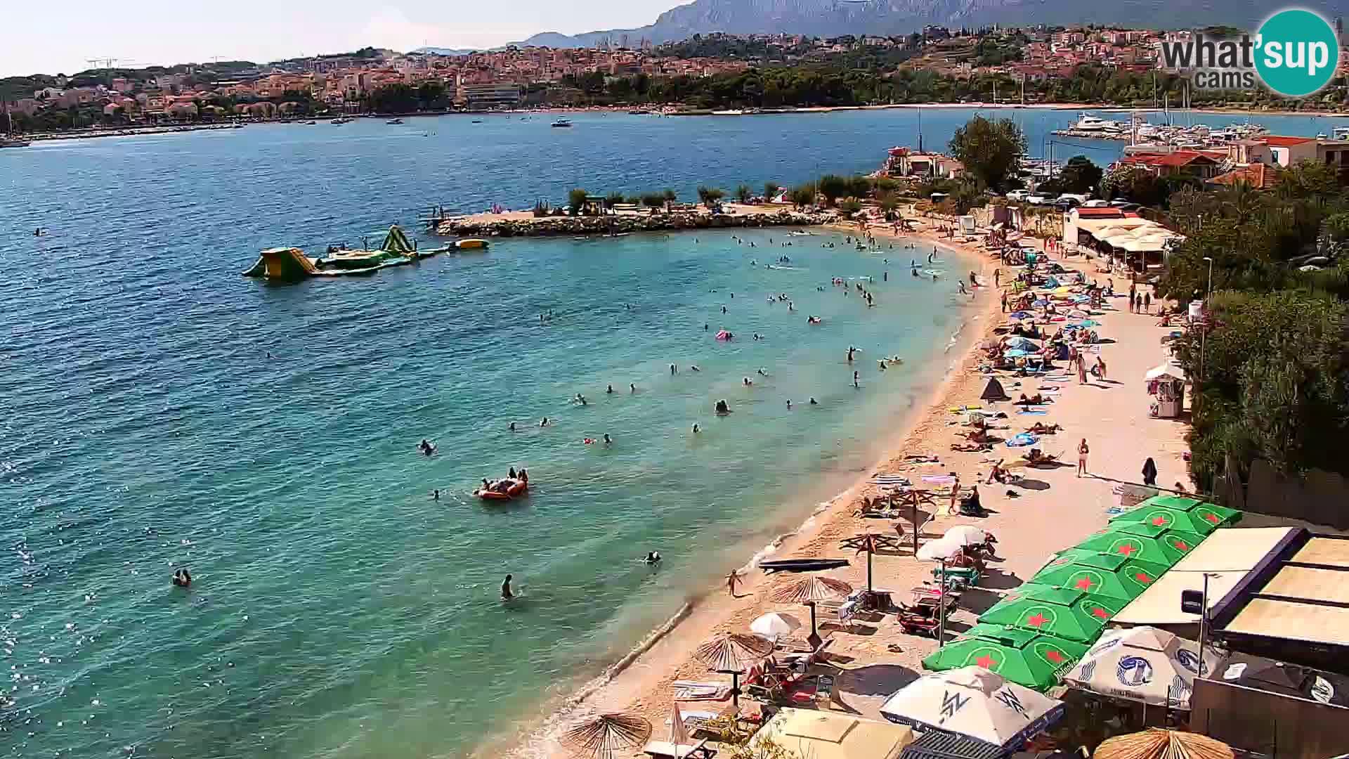 Podstrana Beach Webcam – Live View from Hotel Split