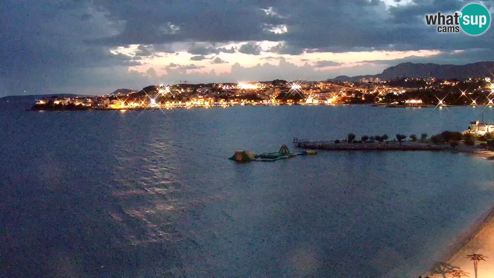 Podstrana Strand Webcam – Liveblick vom Hotel Split
