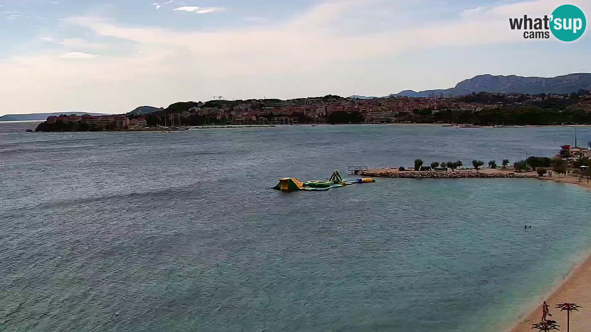 Podstrana Strand Webcam – Liveblick vom Hotel Split