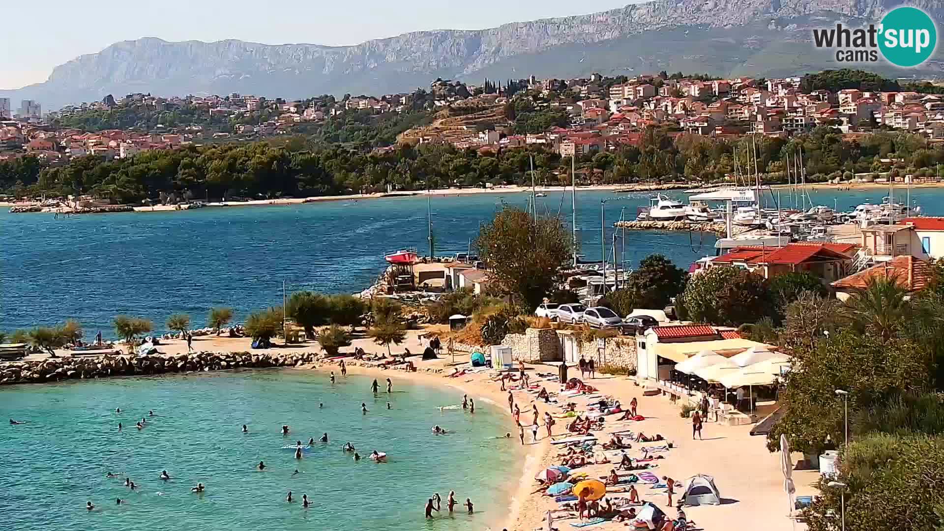 Podstrana Beach Webcam – Live View from Hotel Split