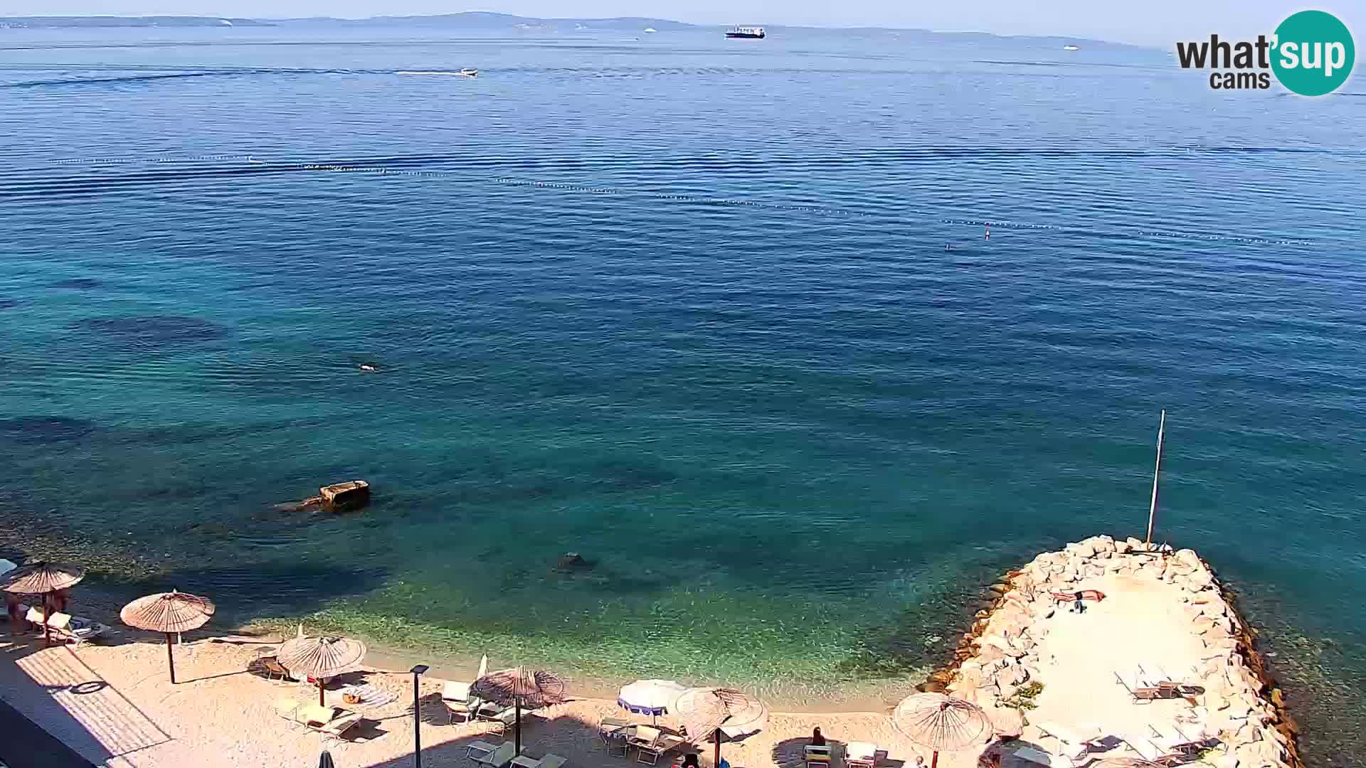 Podstrana Strand Webcam – Liveblick vom Hotel Split
