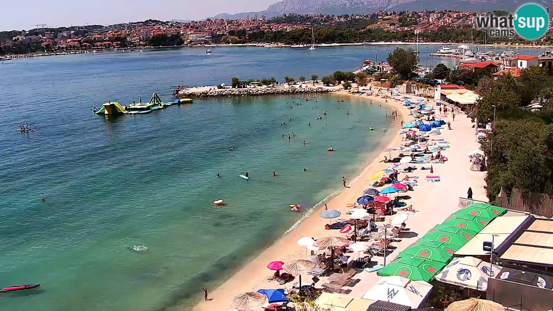 Podstrana Beach Webcam – Live View from Hotel Split