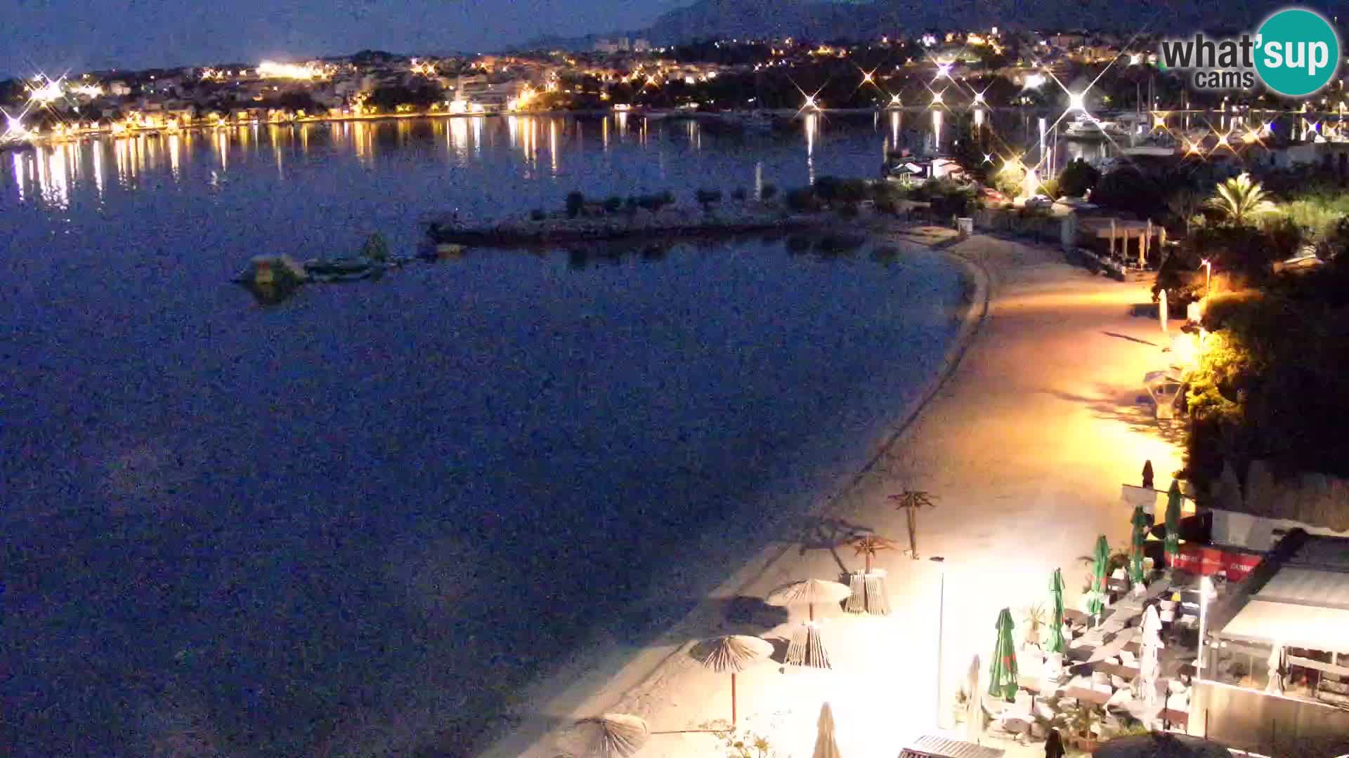 Webcam plage de Podstrana – Vue en direct depuis Hotel Split