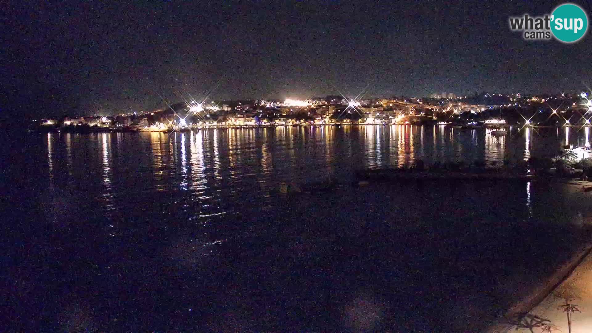 Webcam plage de Podstrana – Vue en direct depuis Hotel Split