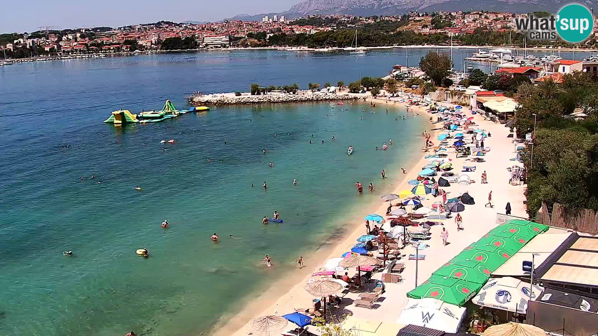 Podstrana Strand Webcam – Liveblick vom Hotel Split
