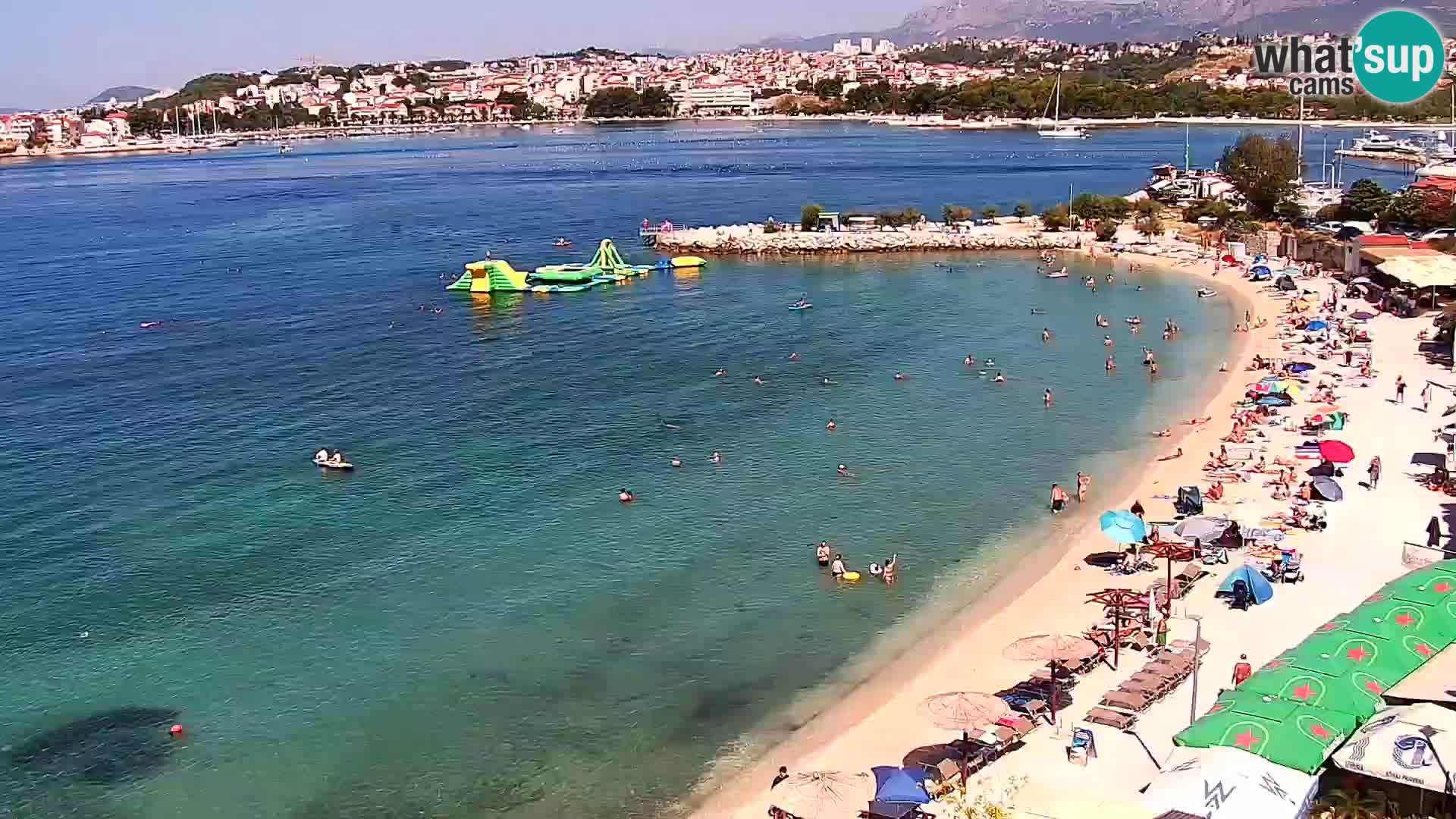Podstrana Strand Webcam – Liveblick vom Hotel Split