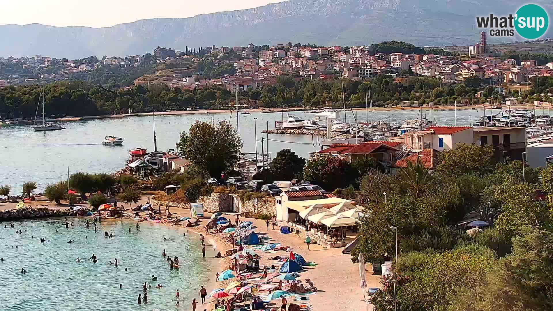 Podstrana Beach Webcam – Live View from Hotel Split