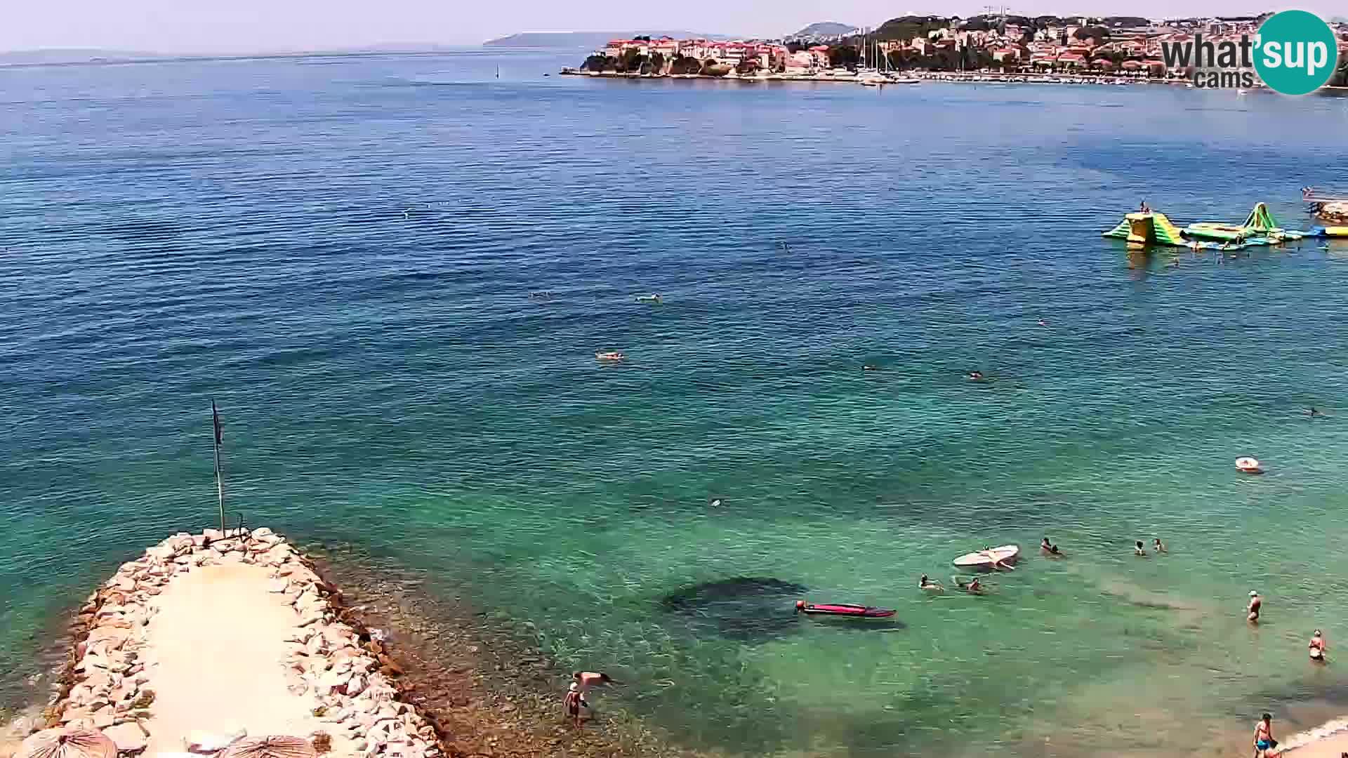 Webcam plage de Podstrana – Vue en direct depuis Hotel Split