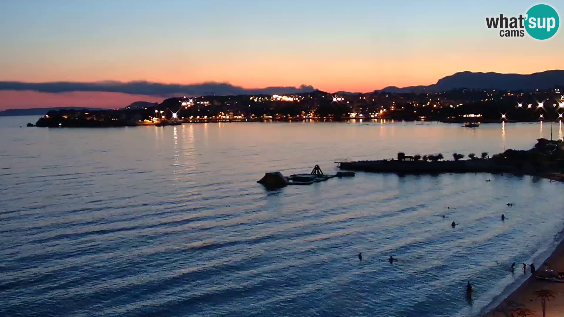 Webcam Spiaggia di Podstrana – Diretta dall’Hotel Split