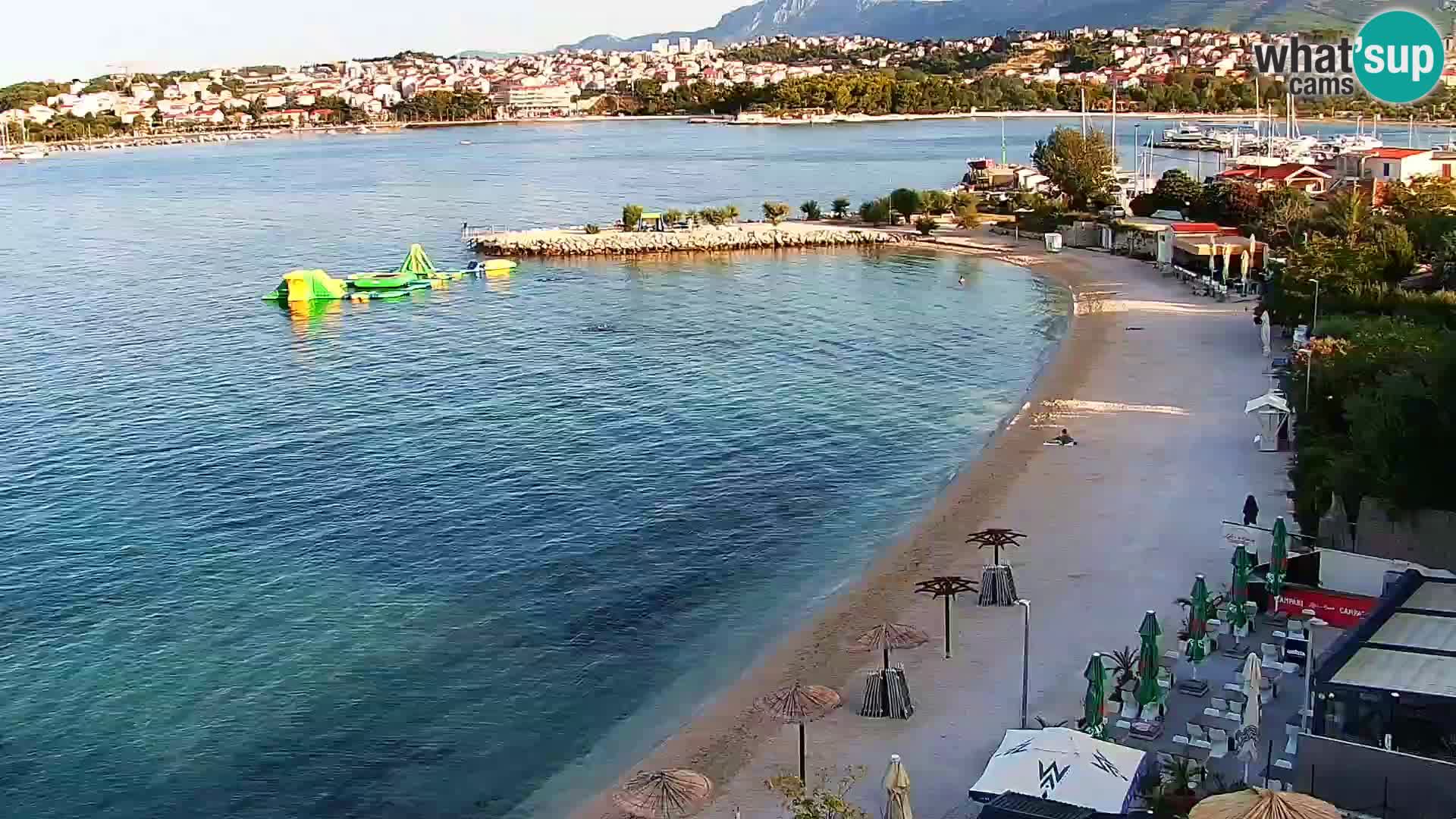Podstrana Strand Webcam – Liveblick vom Hotel Split