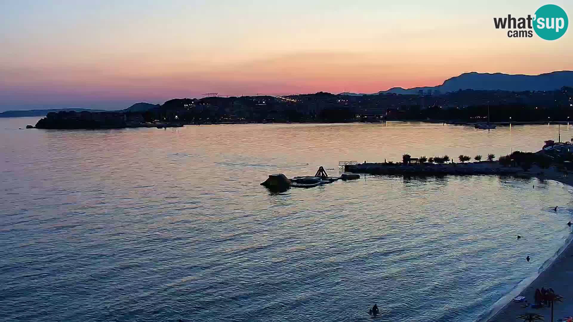 Podstrana Beach Webcam – Live View from Hotel Split