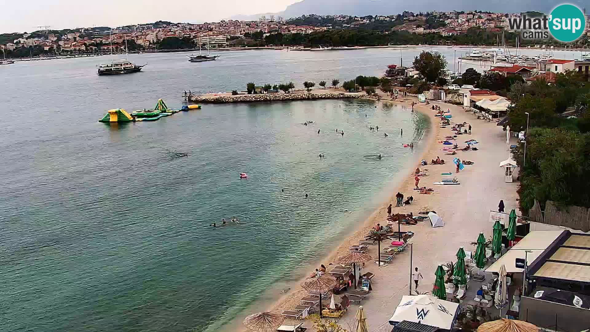Webcam Playa de Podstrana – Vista en directo desde Hotel Split