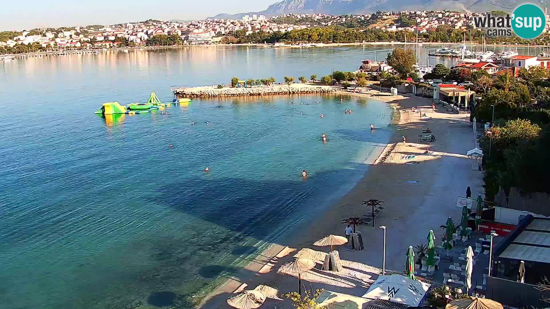 Podstrana Strand Webcam – Liveblick vom Hotel Split