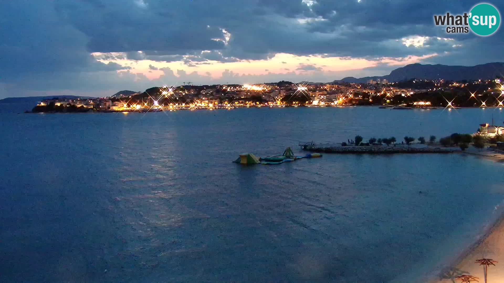 Podstrana Strand Webcam – Liveblick vom Hotel Split
