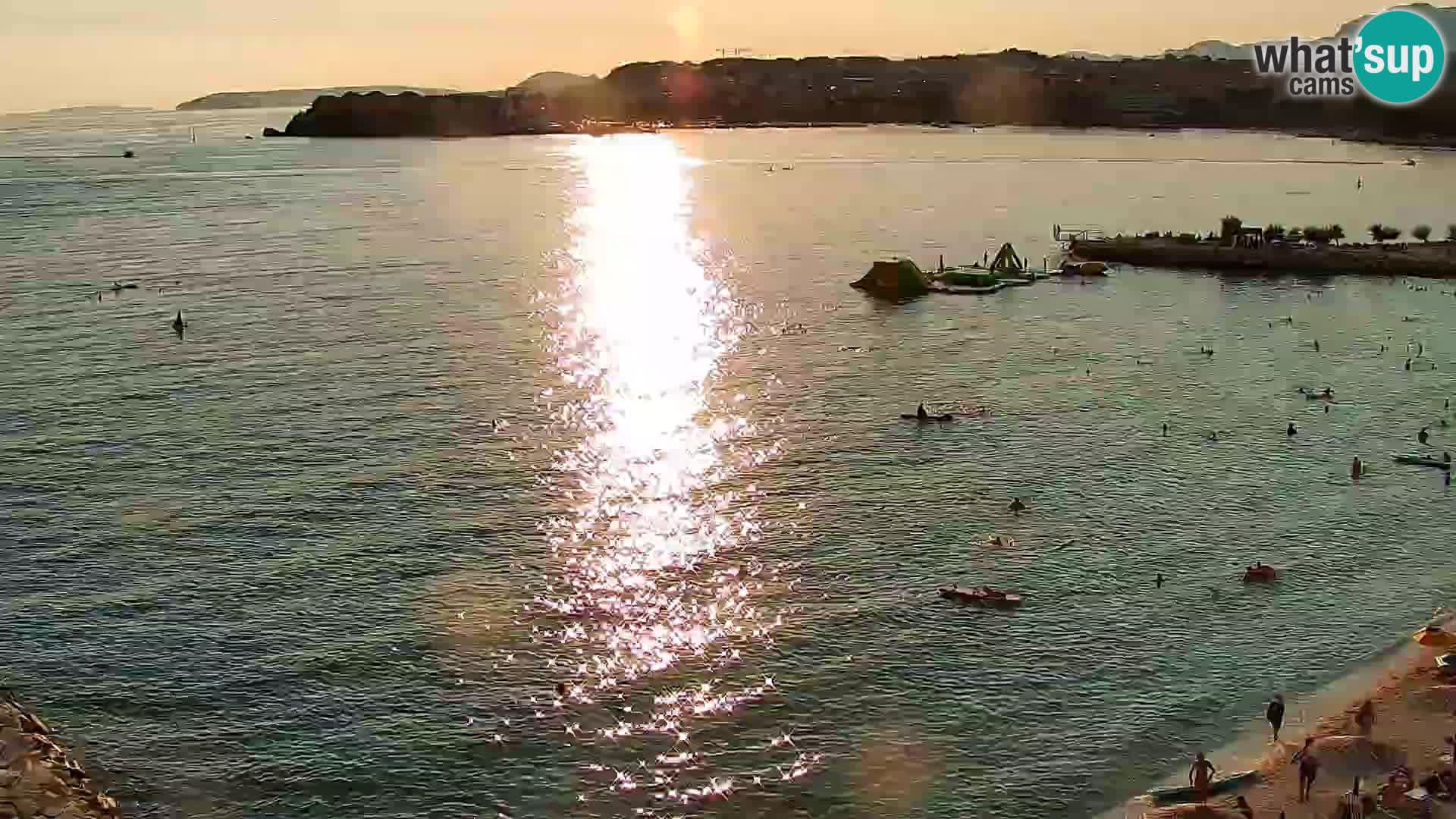 Spletna kamera Plaža Podstrana – Pogled v živo