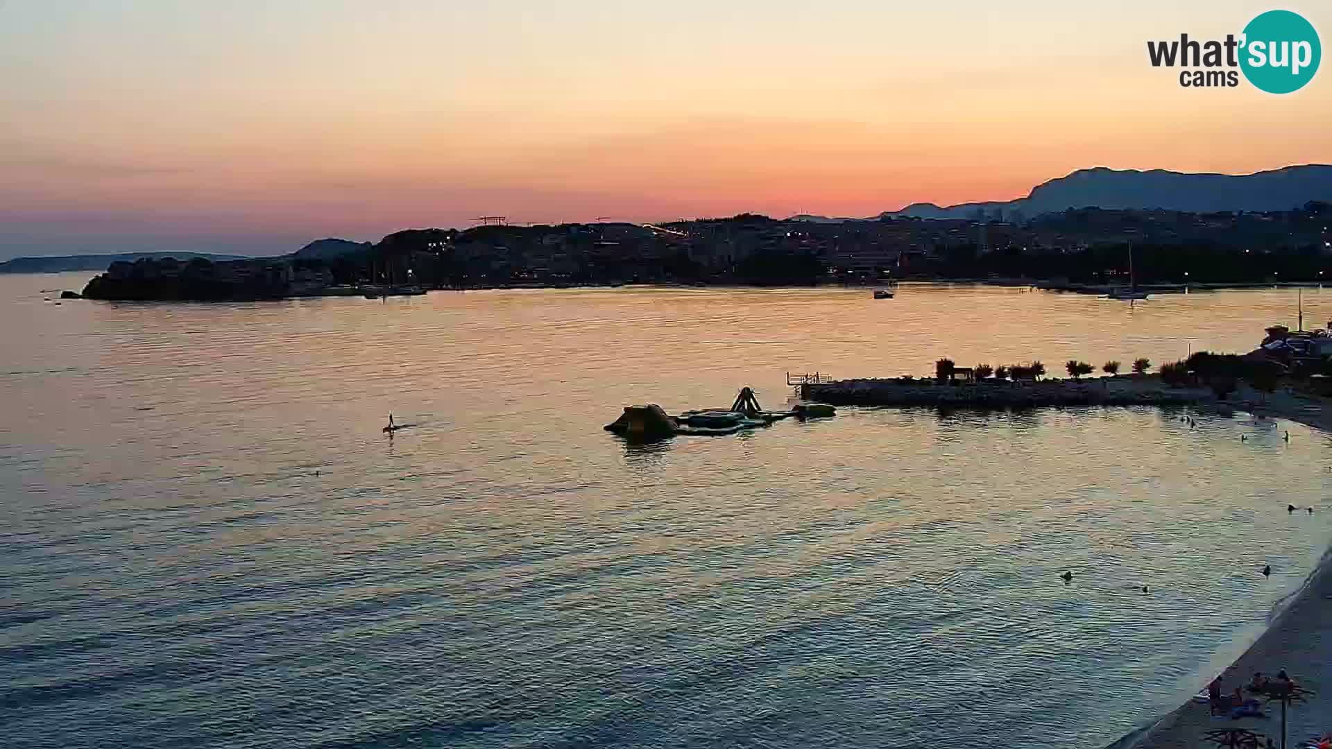 Webcam Spiaggia di Podstrana – Diretta dall’Hotel Split