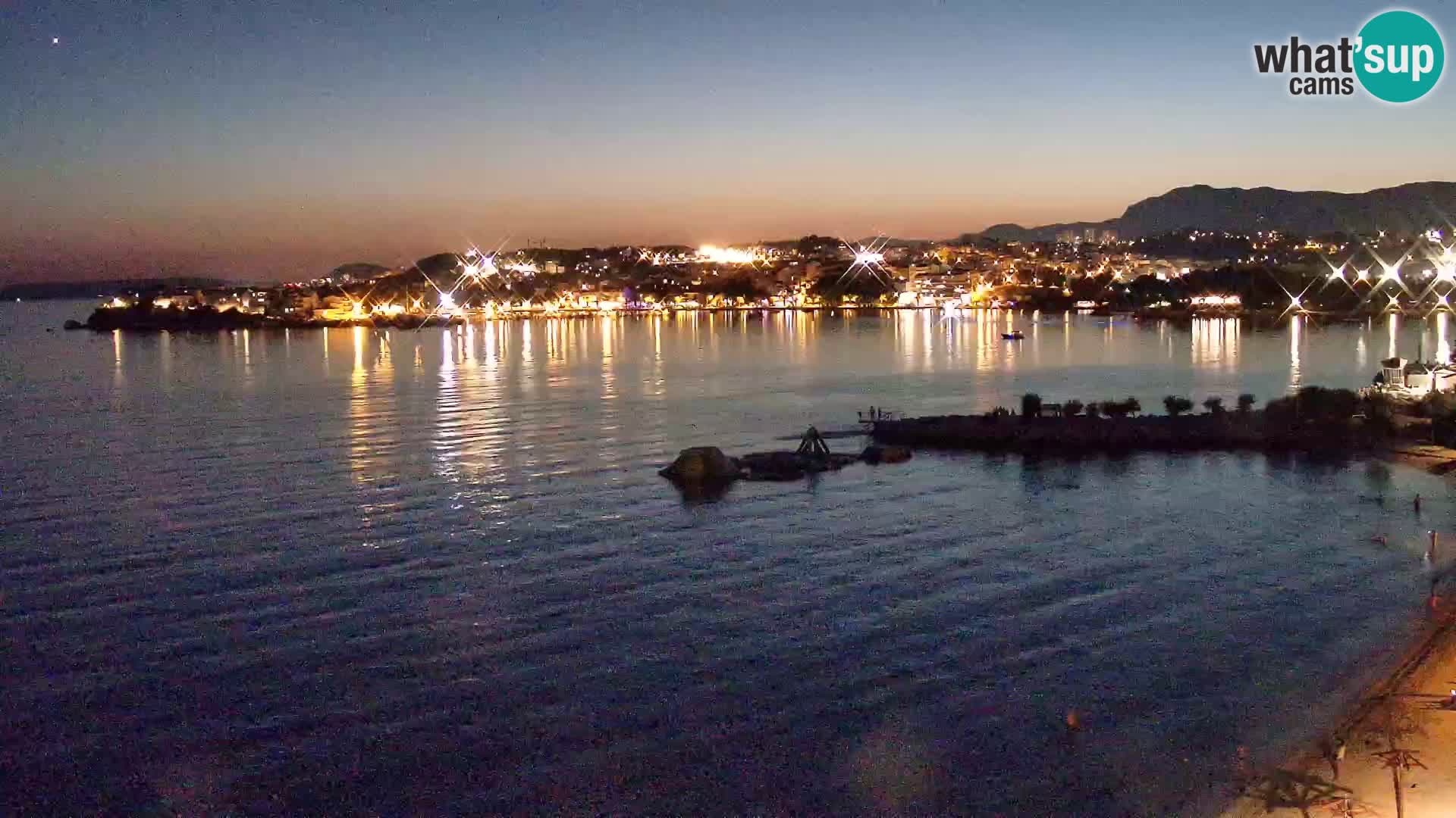 Podstrana Strand Webcam – Liveblick vom Hotel Split