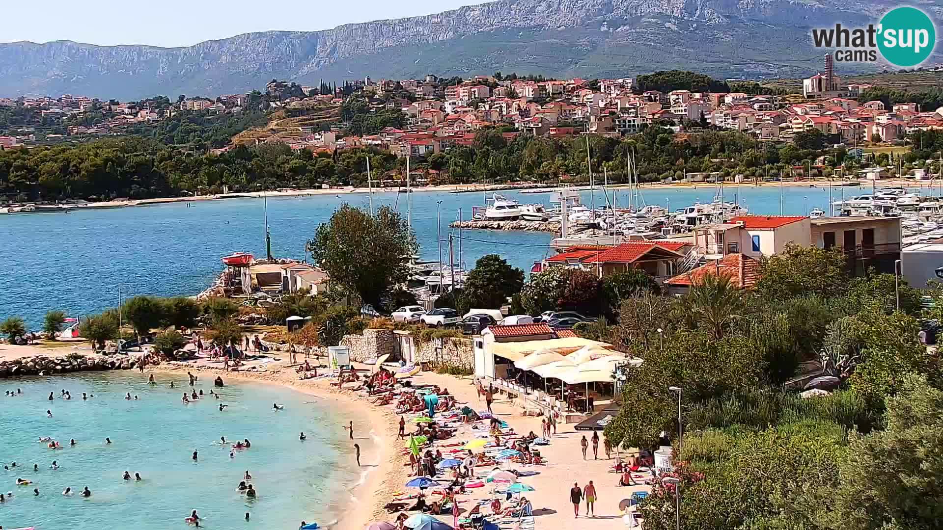 Podstrana Beach Webcam – Live View from Hotel Split