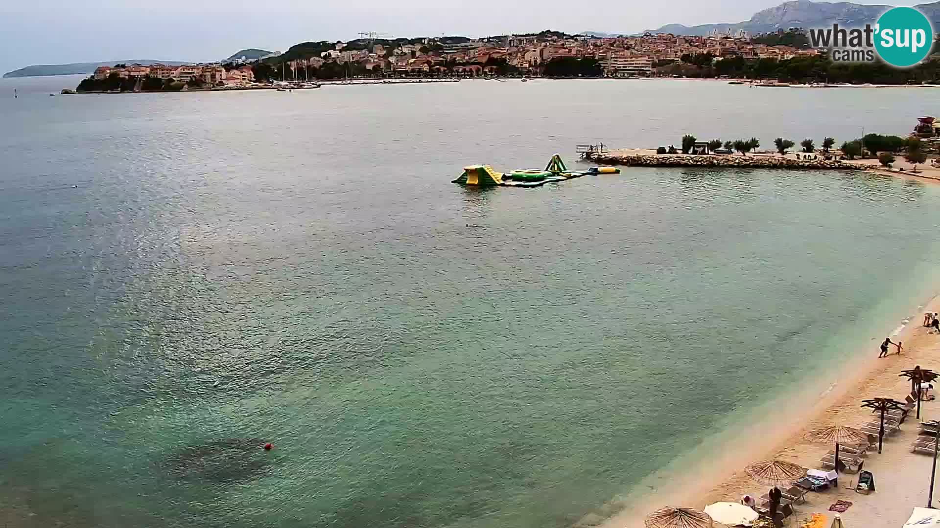 Webcam Playa de Podstrana – Vista en directo desde Hotel Split