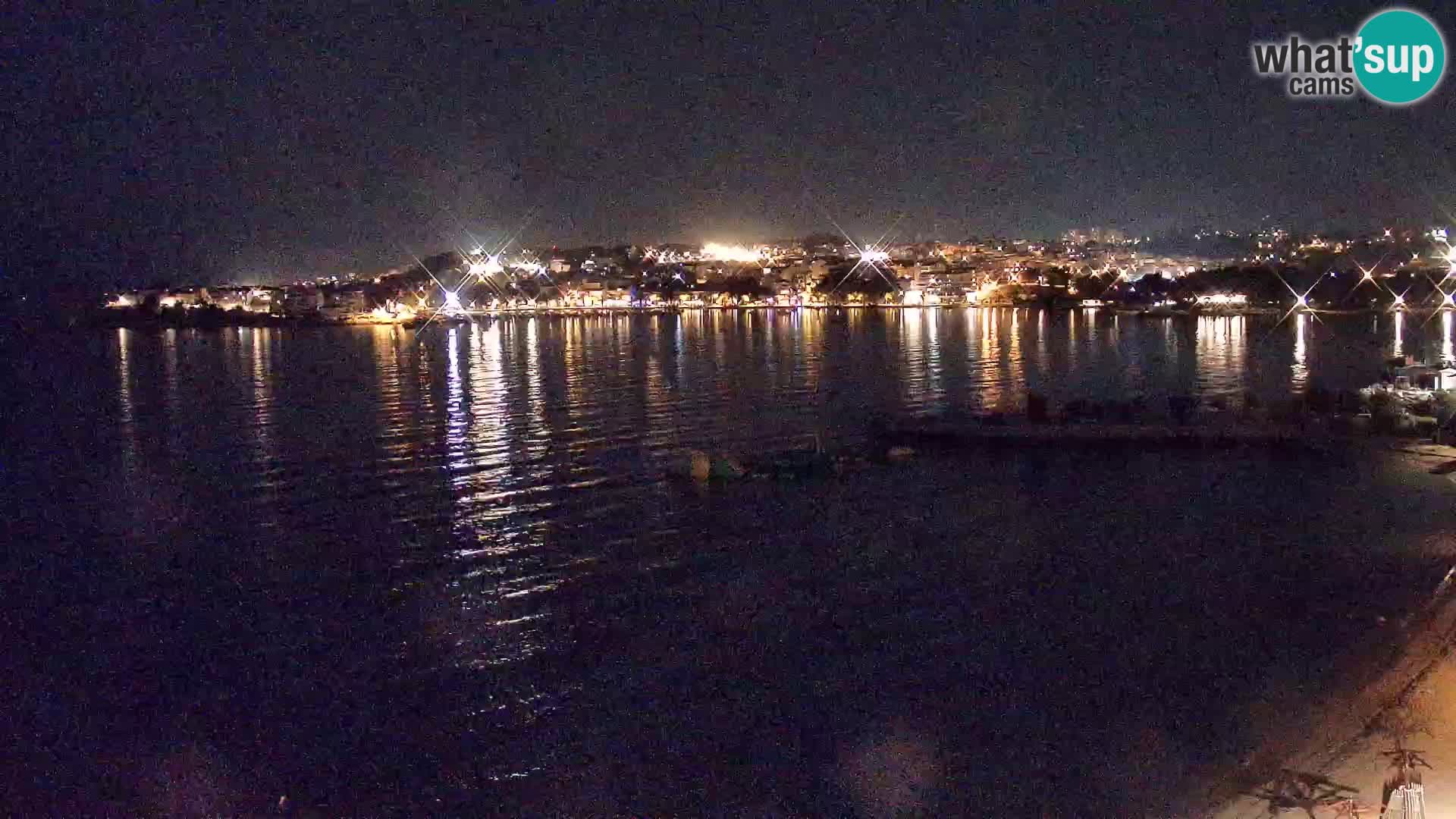 Webcam plage de Podstrana – Vue en direct depuis Hotel Split