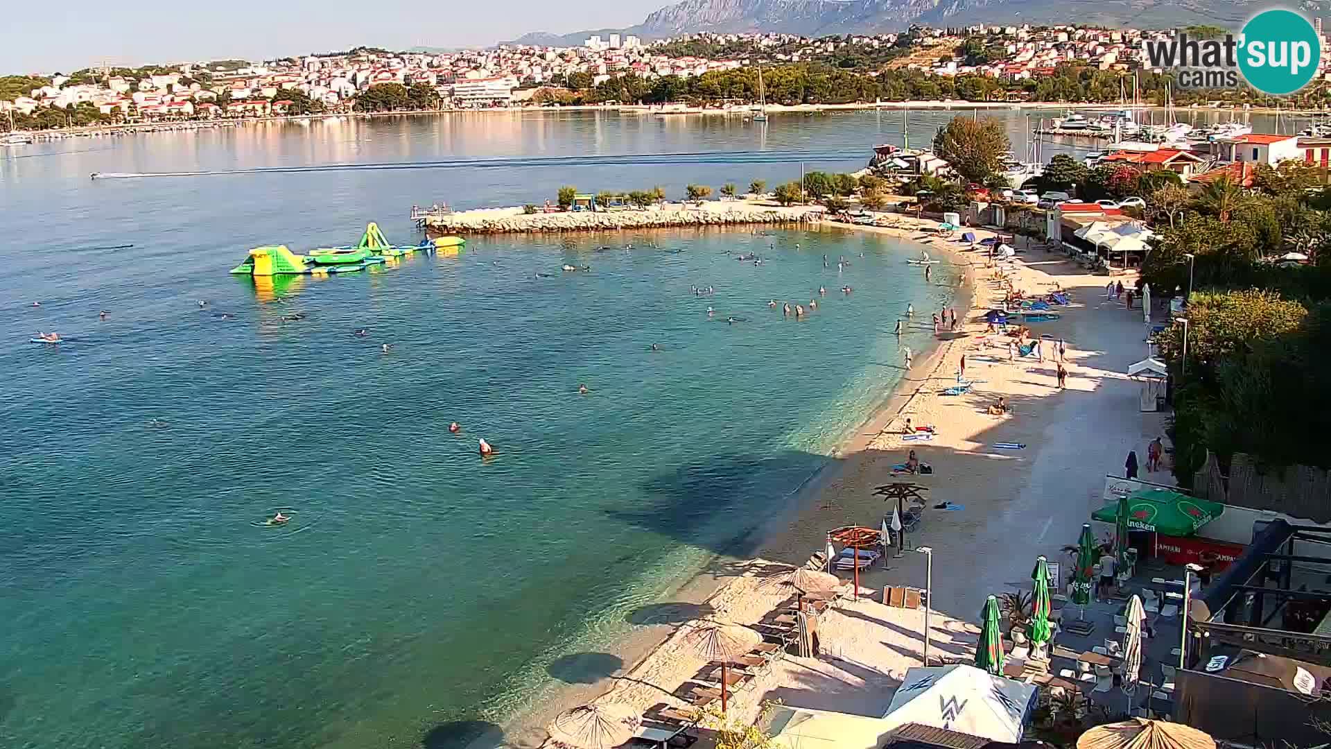 Webcam Spiaggia di Podstrana – Diretta dall’Hotel Split