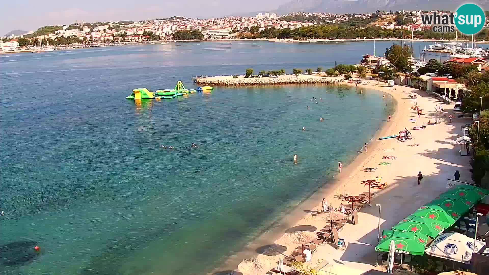 Podstrana Beach Webcam – Live View from Hotel Split