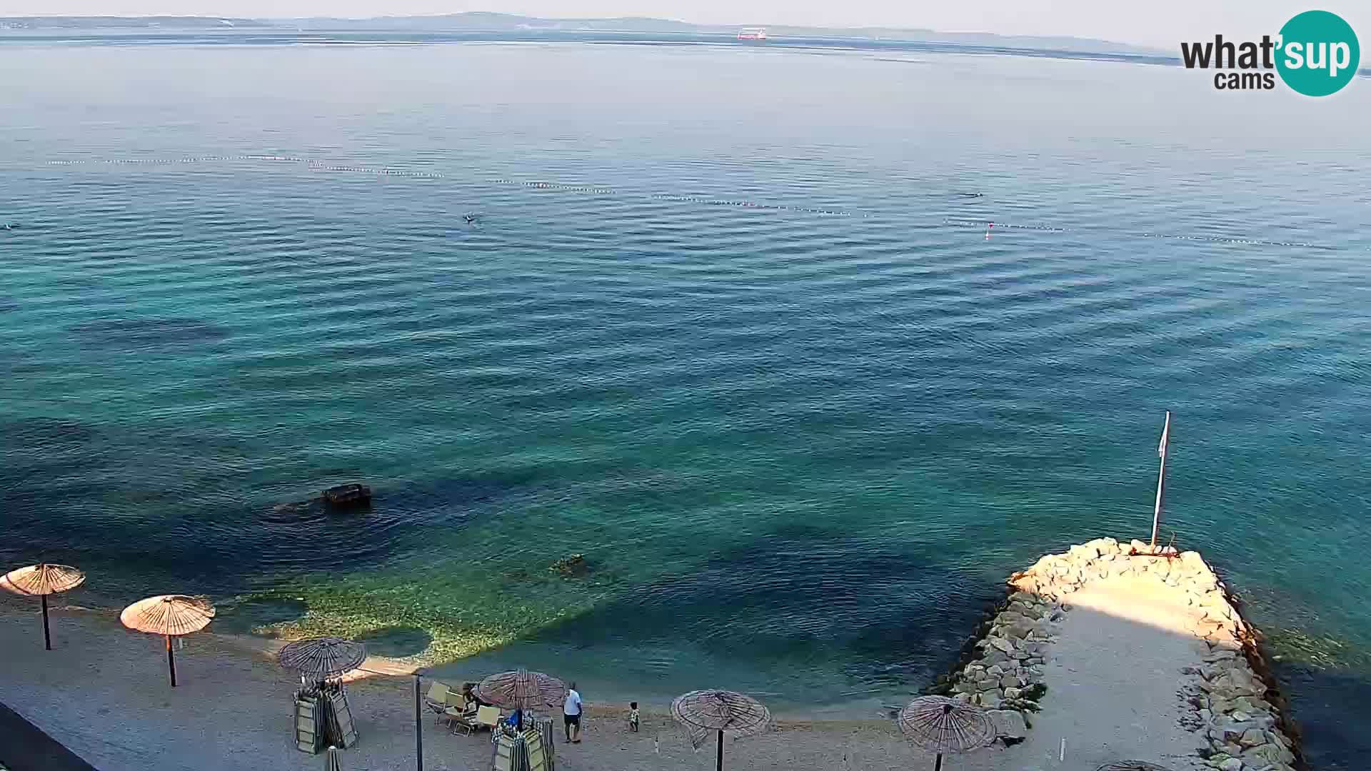 Podstrana Strand Webcam – Liveblick vom Hotel Split