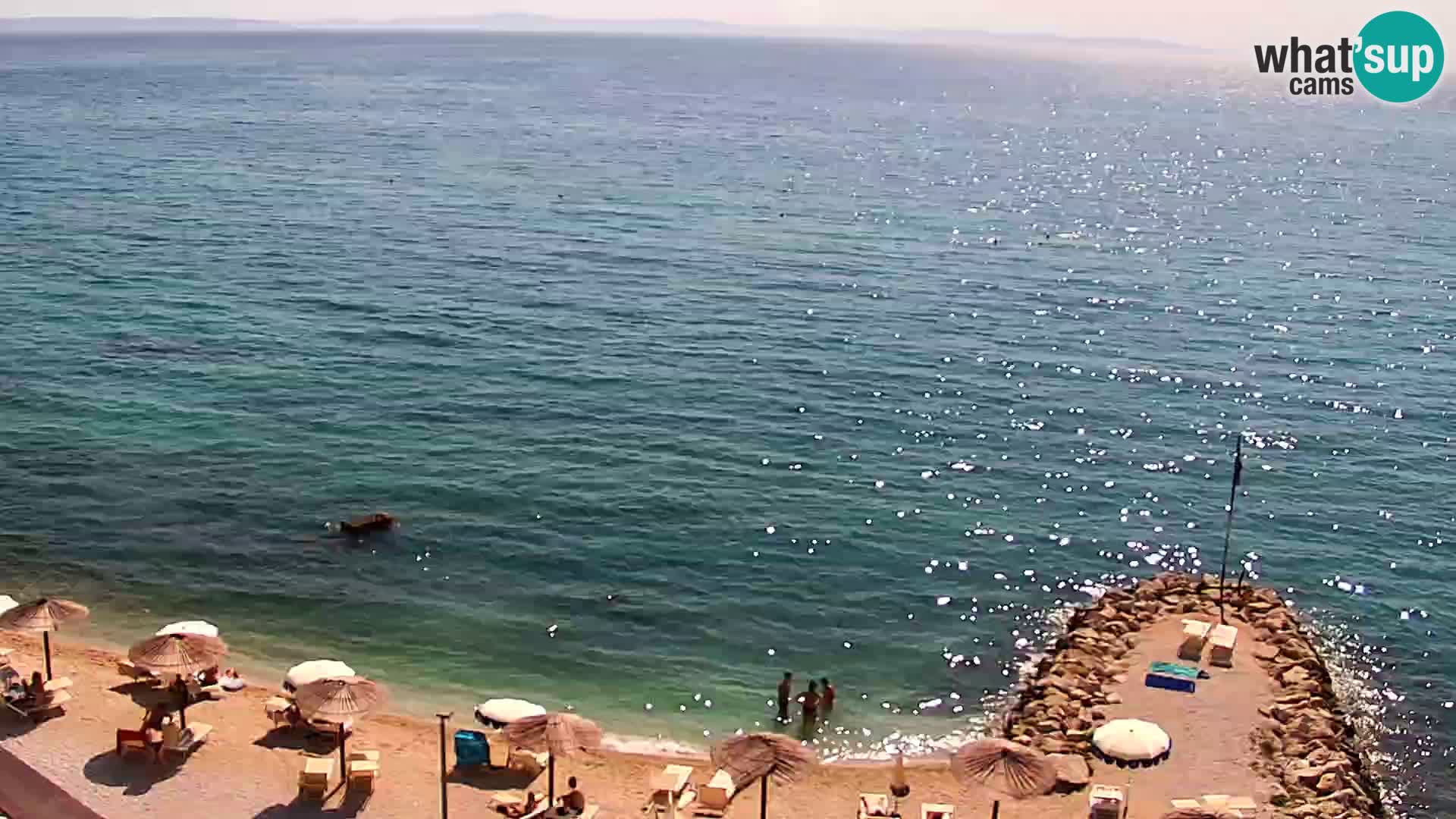 Podstrana Beach Webcam – Live View from Hotel Split