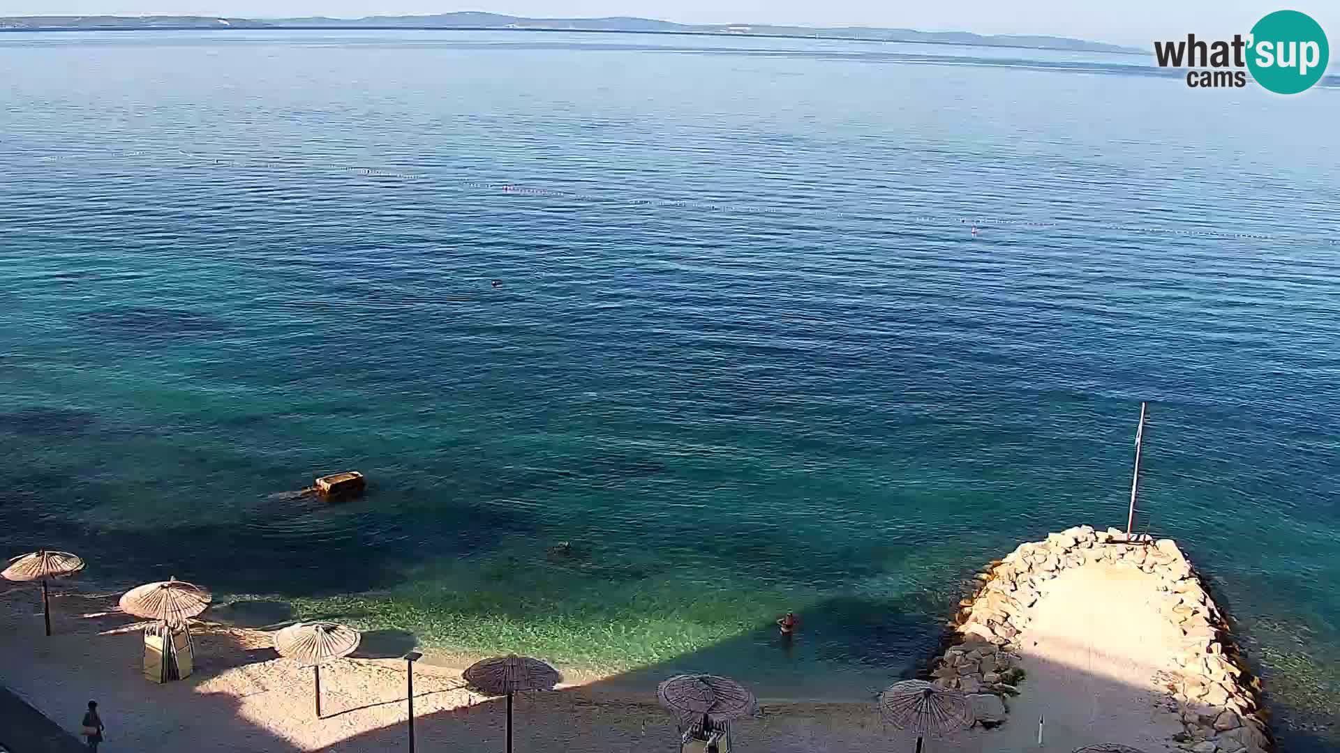 Podstrana Strand Webcam – Liveblick vom Hotel Split