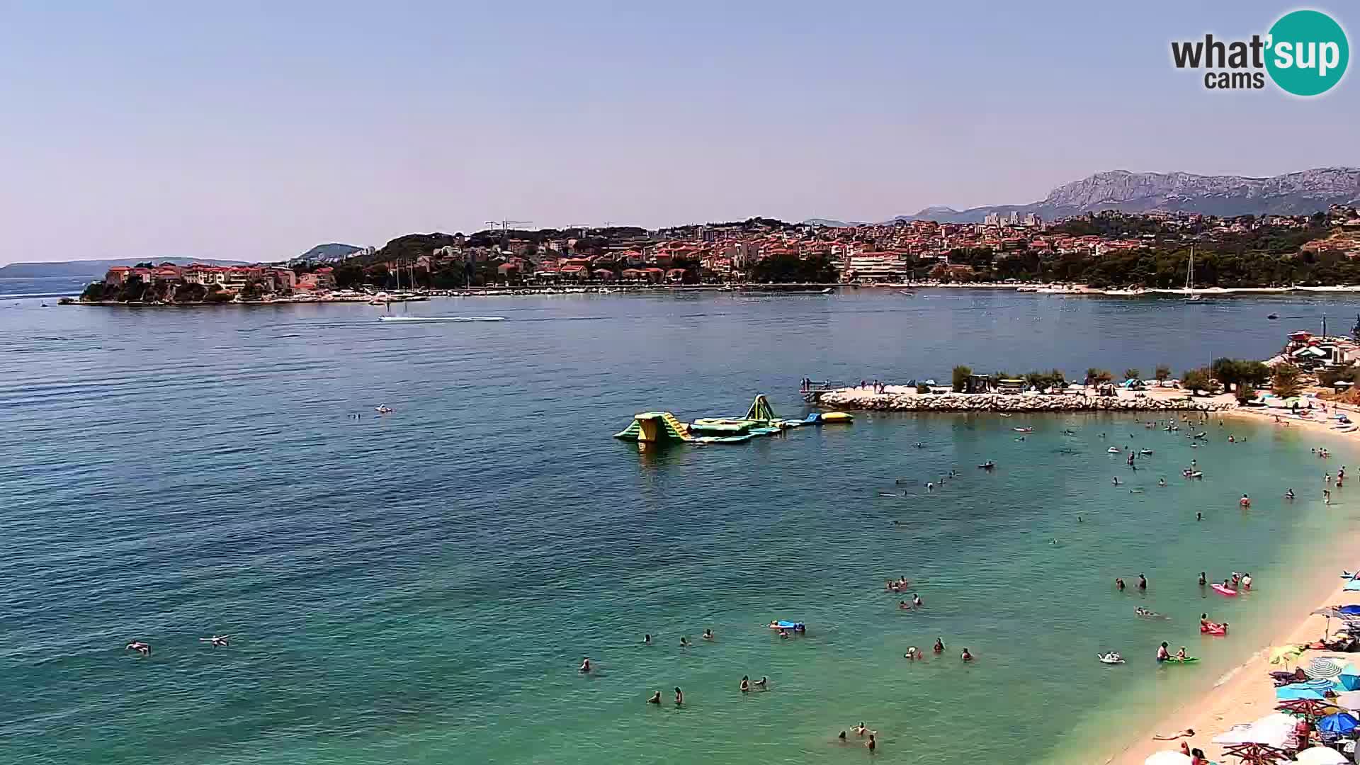 Webcam Playa de Podstrana – Vista en directo desde Hotel Split