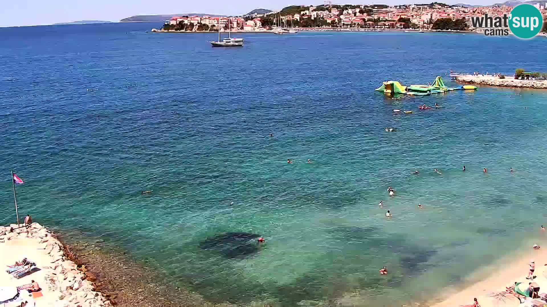 Webcam Playa de Podstrana – Vista en directo desde Hotel Split