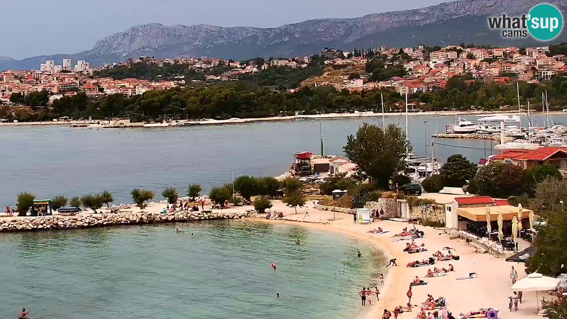 Webcam Playa de Podstrana – Vista en directo desde Hotel Split