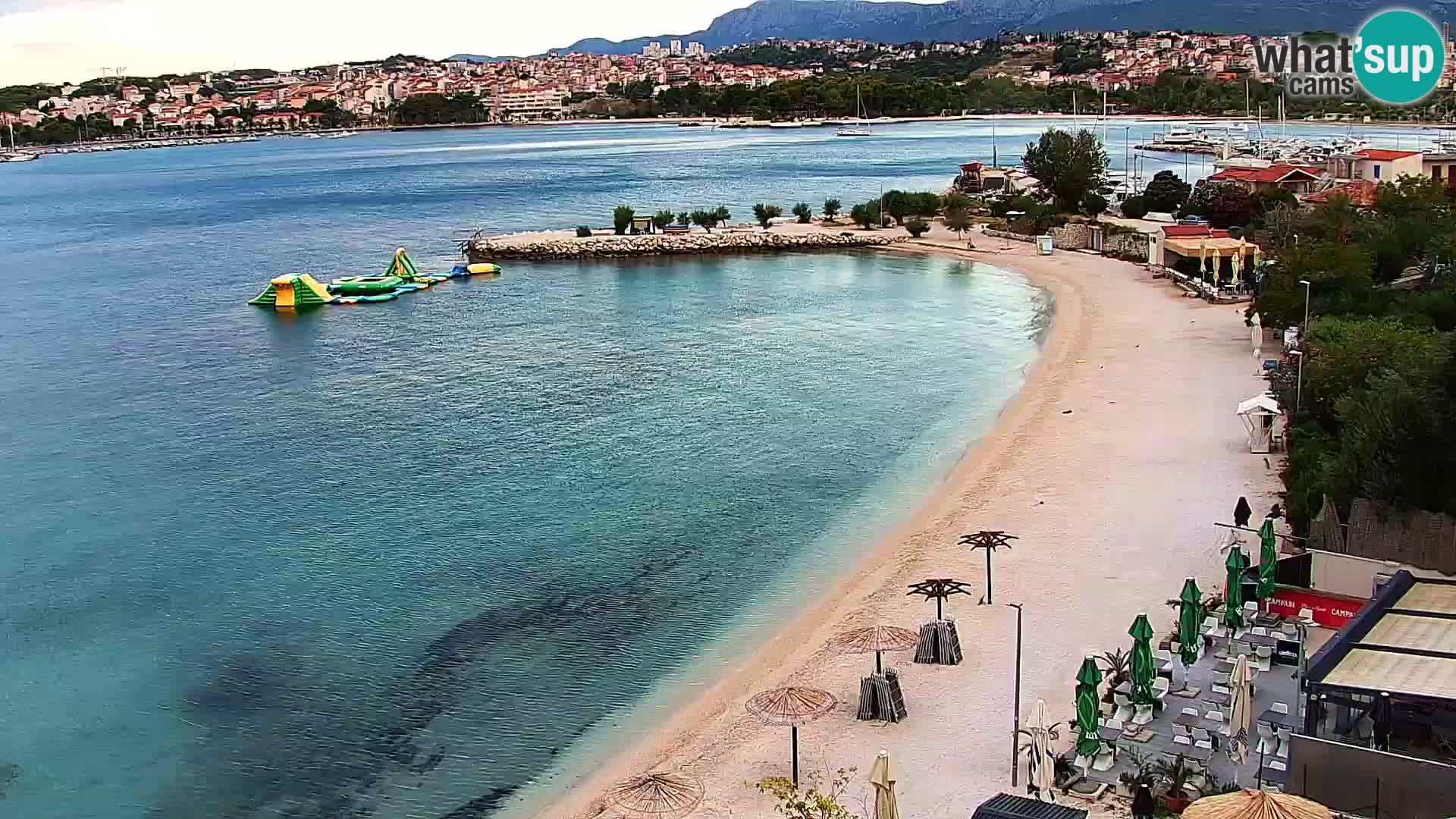 Podstrana Strand Webcam – Liveblick vom Hotel Split