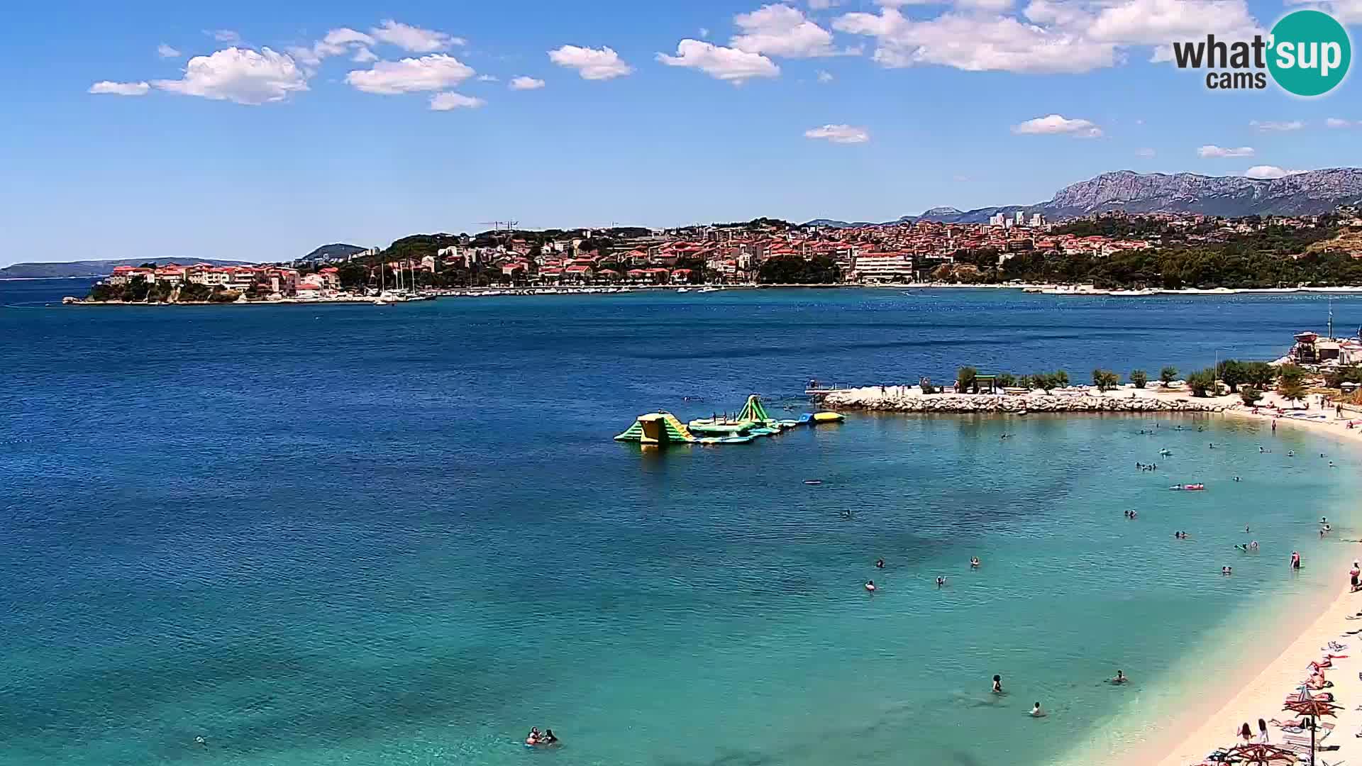 Podstrana Beach Webcam – Live View from Hotel Split