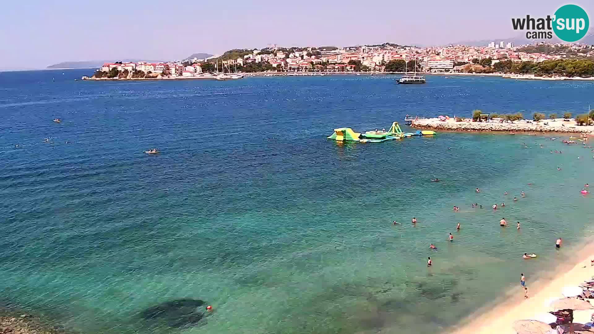 Web kamera Plaža Podstrana – Pogled uživo
