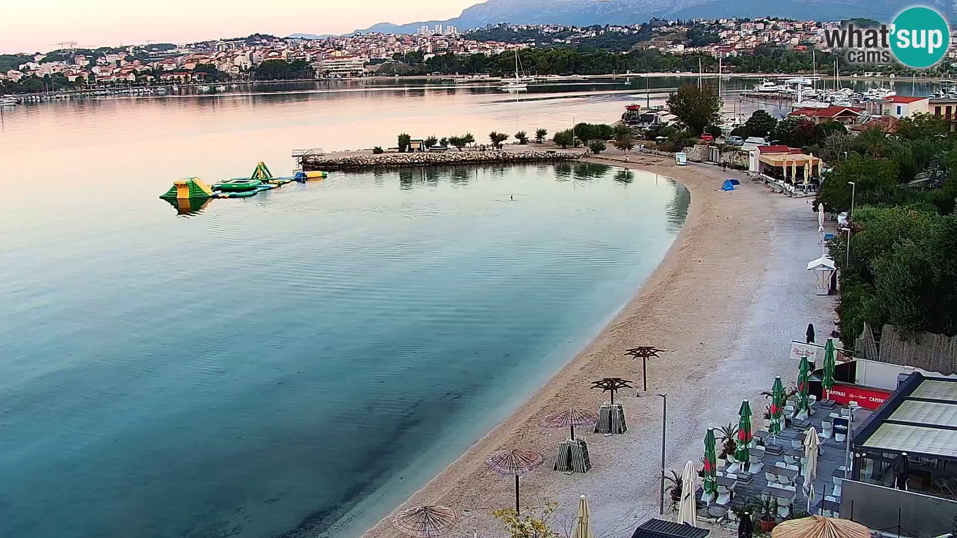 Podstrana Strand Webcam – Liveblick vom Hotel Split
