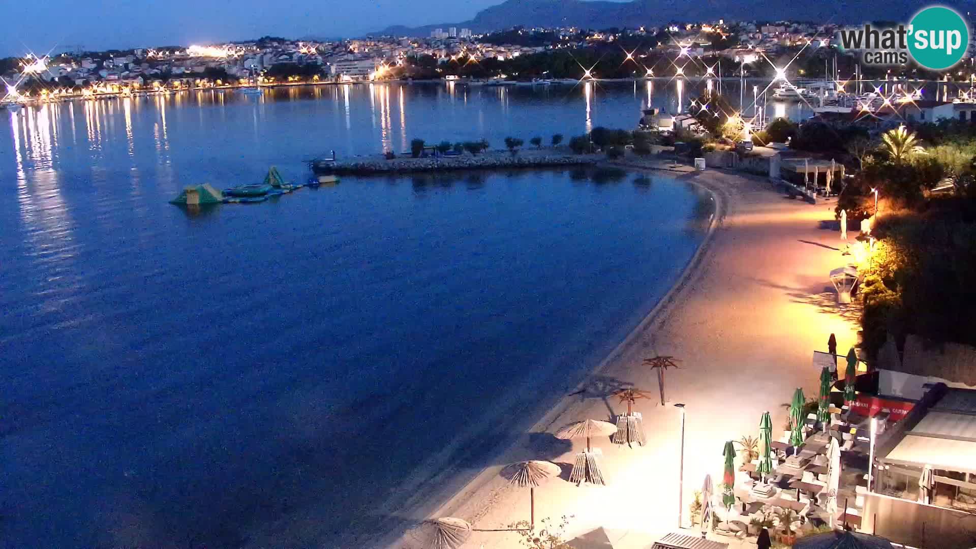Webcam plage de Podstrana – Vue en direct depuis Hotel Split
