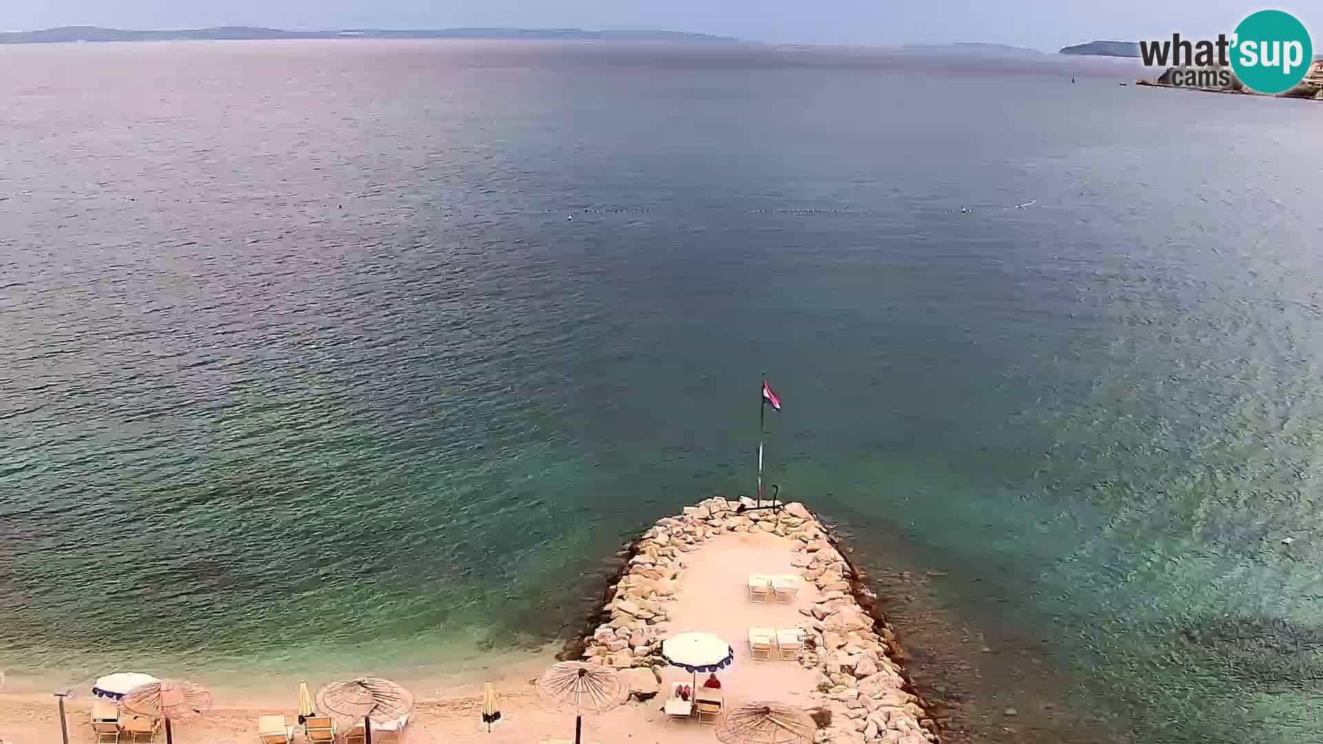 Podstrana Strand Webcam – Liveblick vom Hotel Split