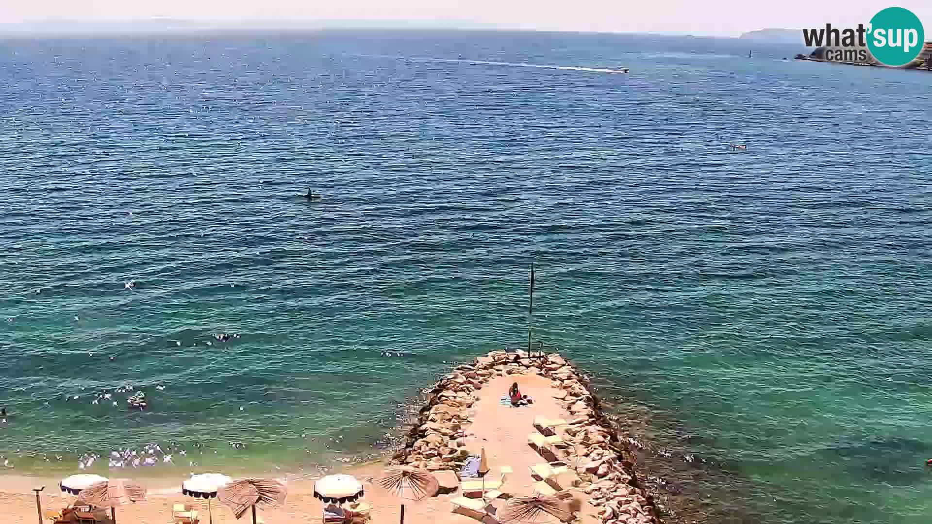 Podstrana Strand Webcam – Liveblick vom Hotel Split