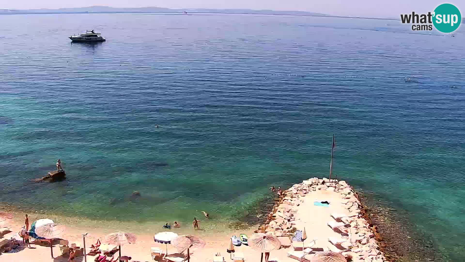 Webcam plage de Podstrana – Vue en direct depuis Hotel Split