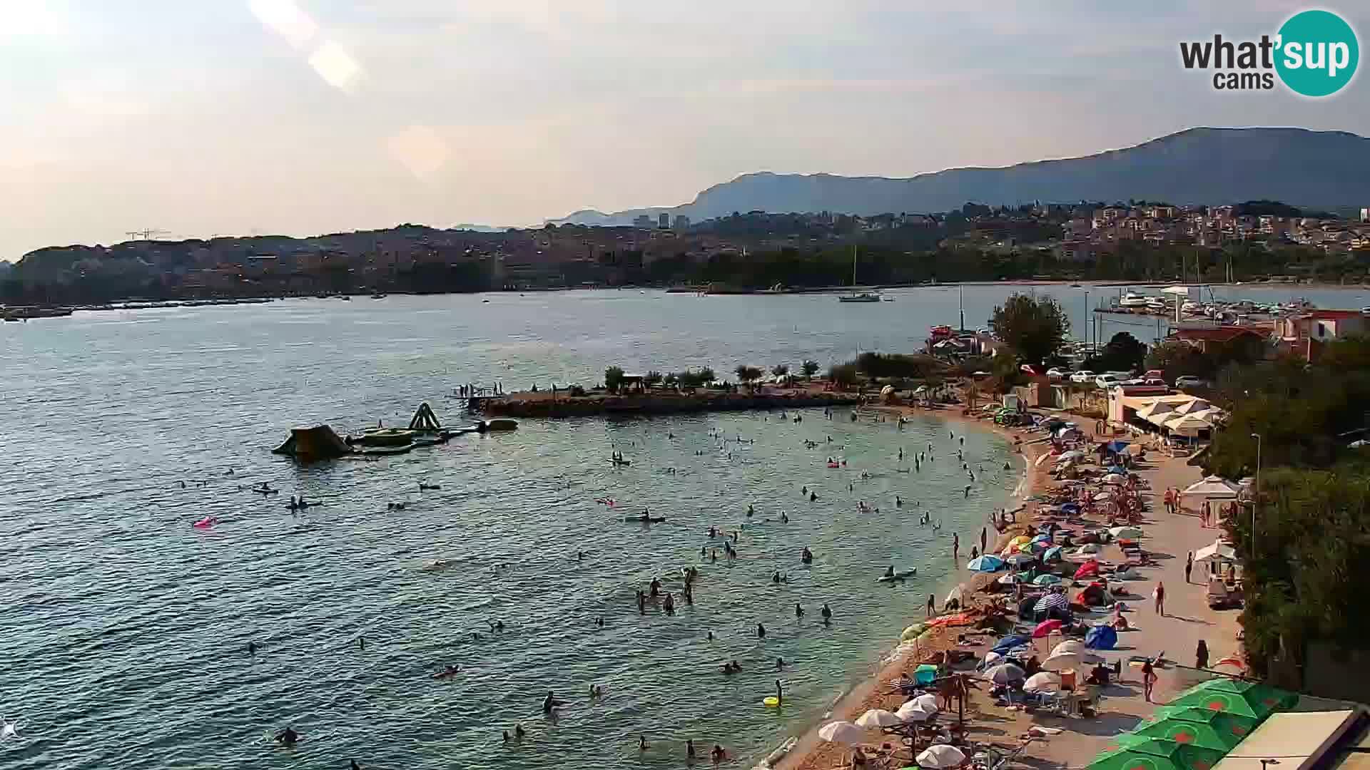 Webcam plage de Podstrana – Vue en direct depuis Hotel Split