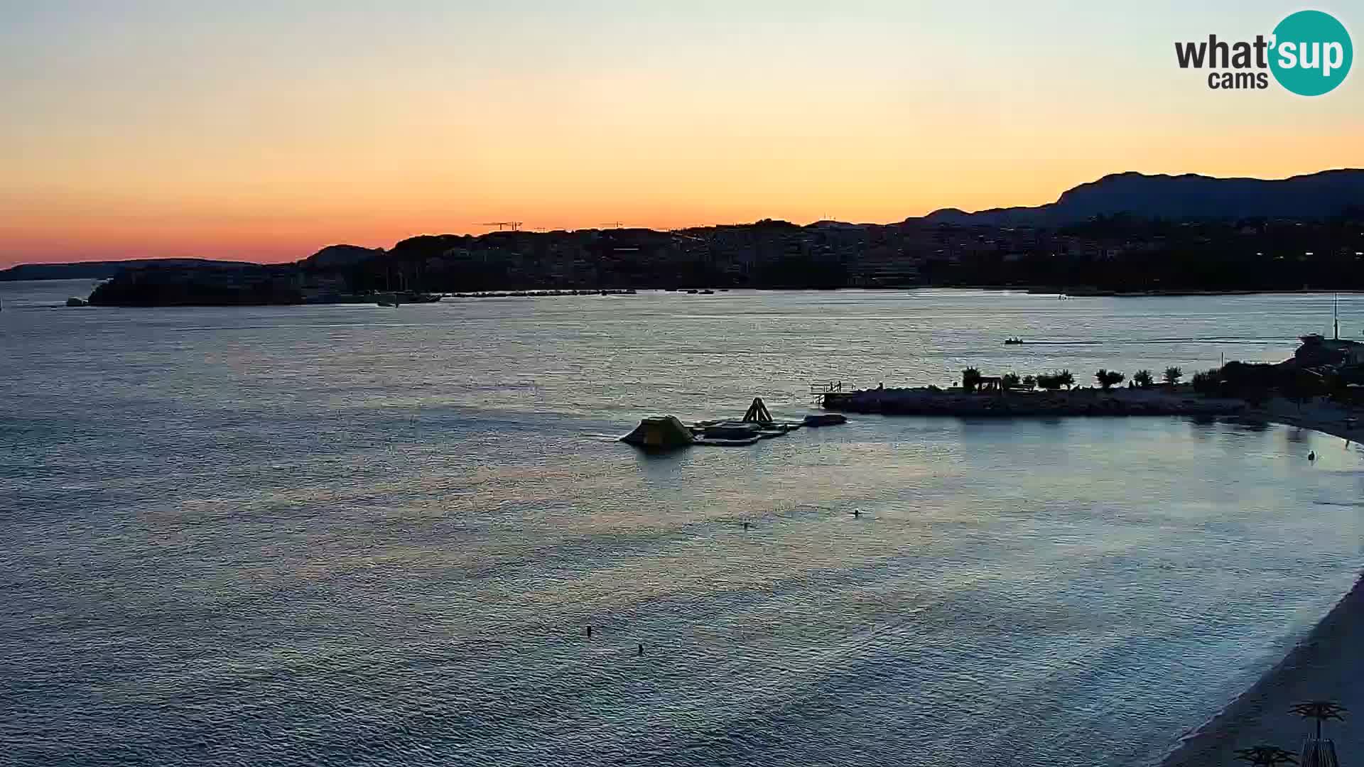 Podstrana Strand Webcam – Liveblick vom Hotel Split