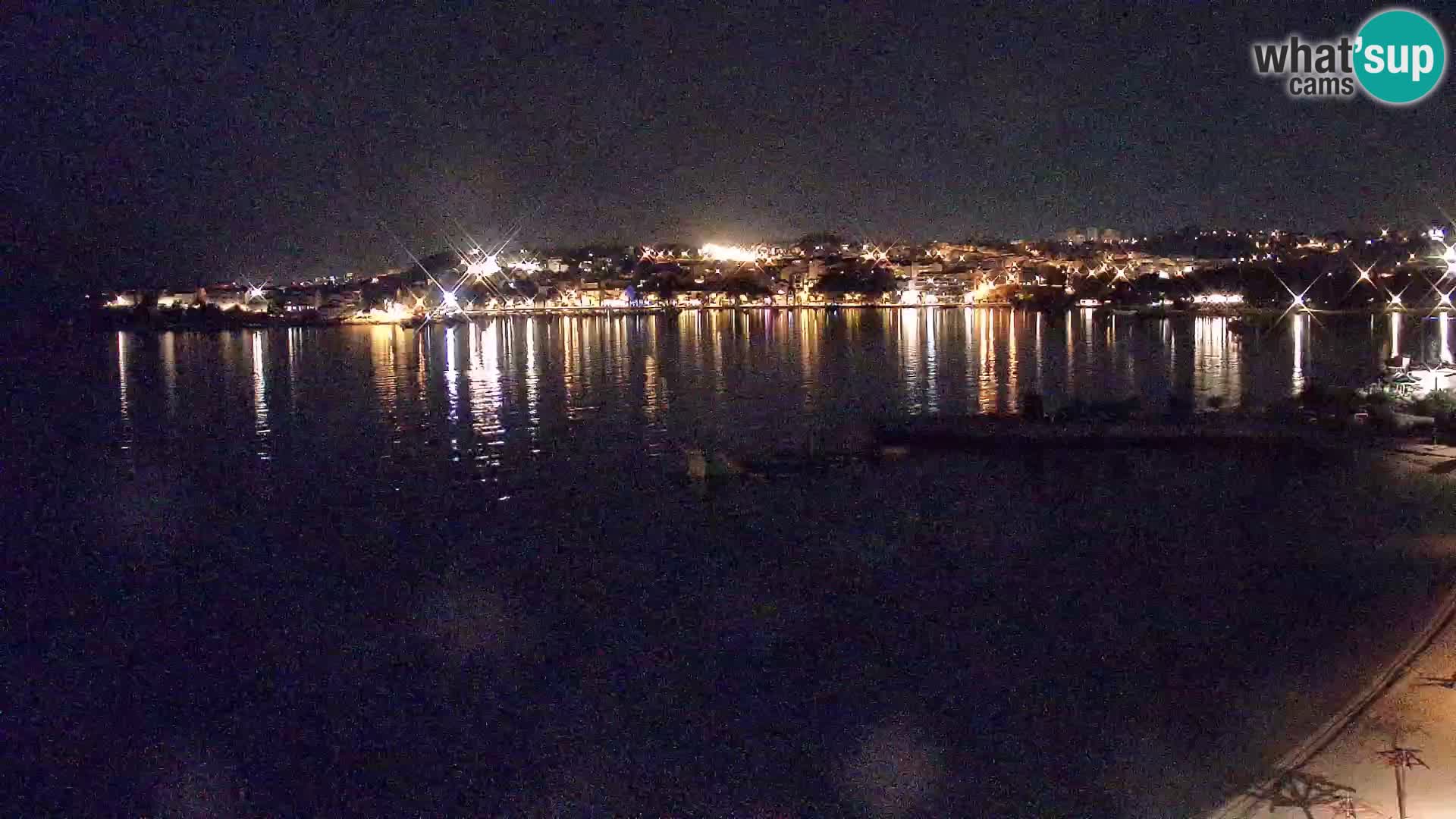 Webcam Playa de Podstrana – Vista en directo desde Hotel Split