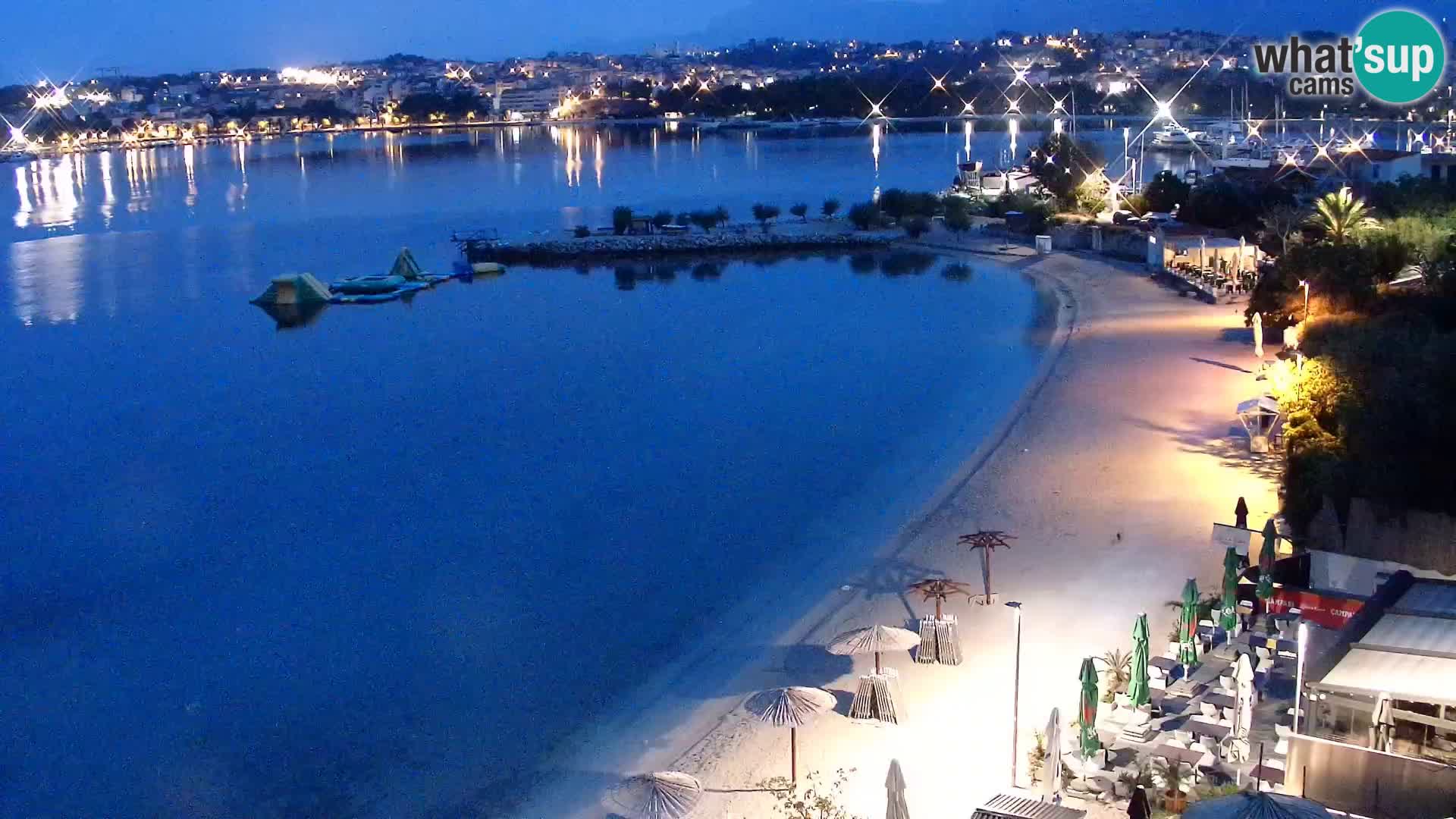 Webcam Playa de Podstrana – Vista en directo desde Hotel Split