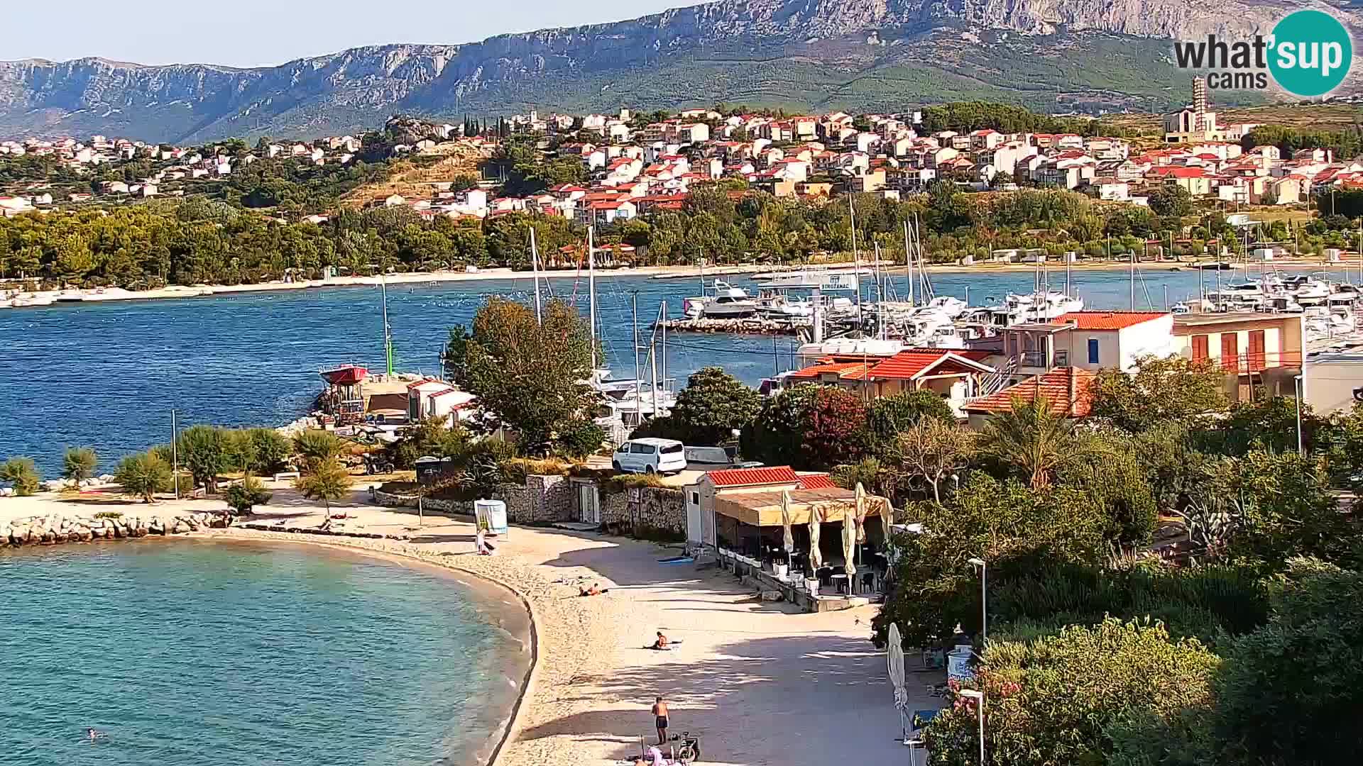 Webcam Spiaggia di Podstrana – Diretta dall’Hotel Split