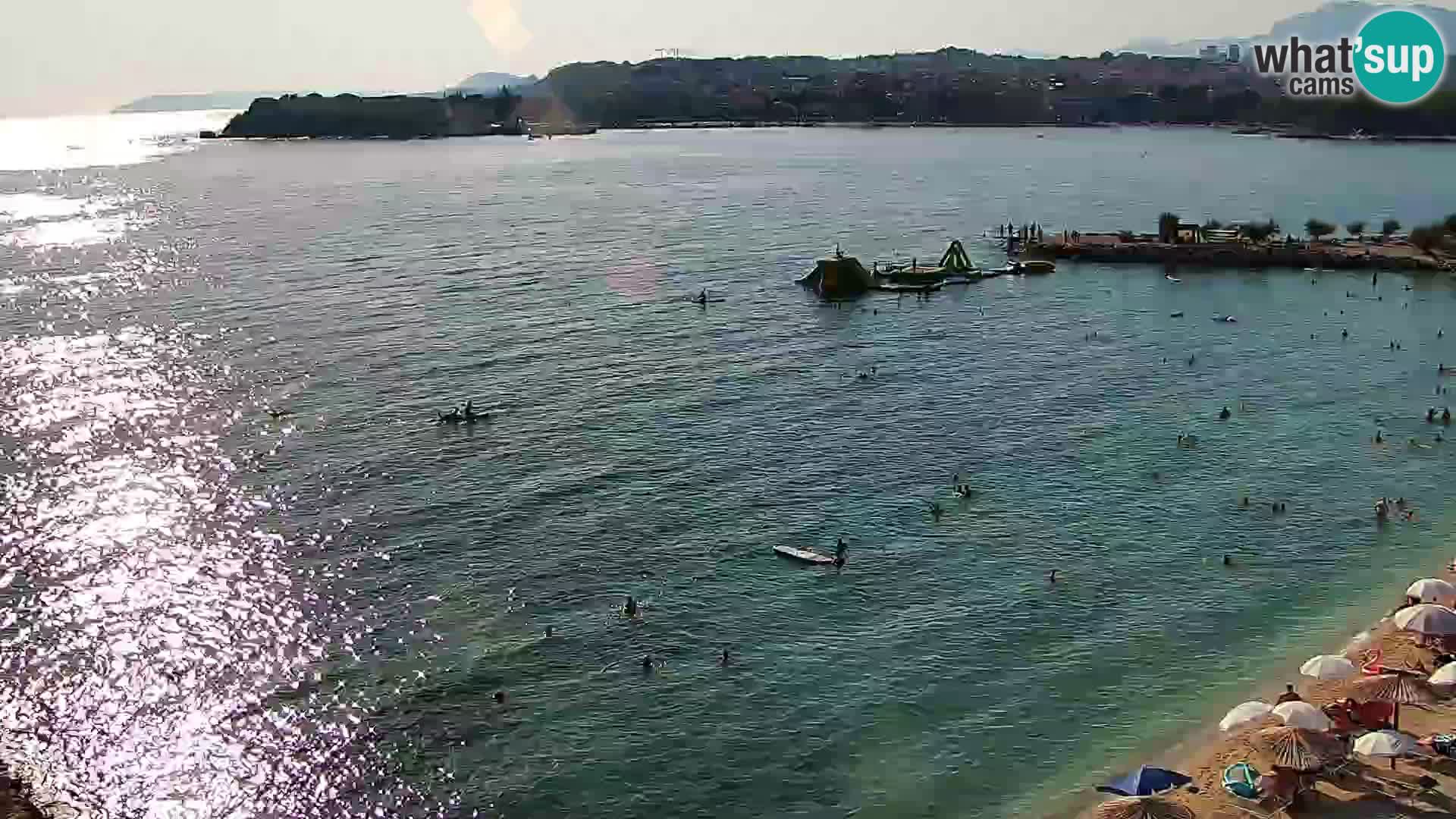 Webcam plage de Podstrana – Vue en direct depuis Hotel Split