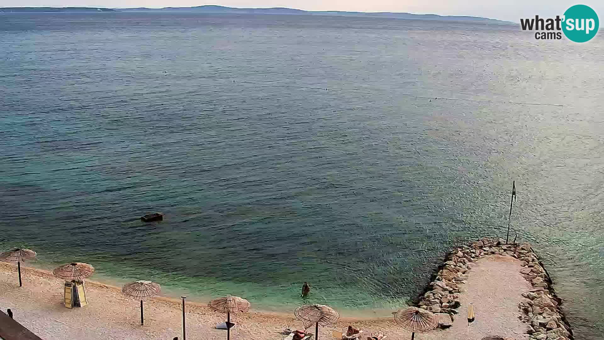Podstrana Beach Webcam – Live View from Hotel Split